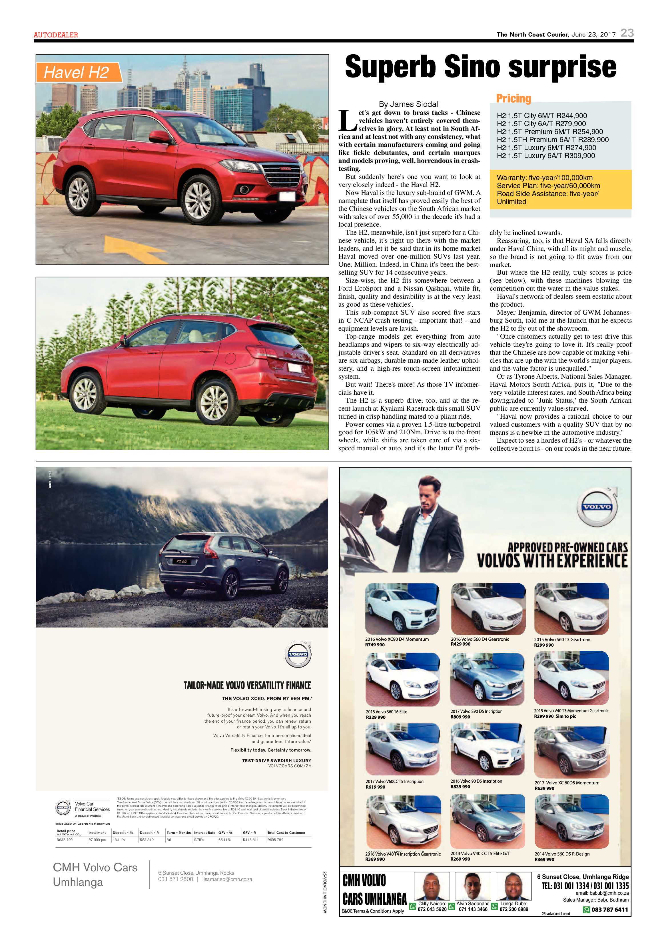 The North Coast Courier – 23 June 2017 page 23