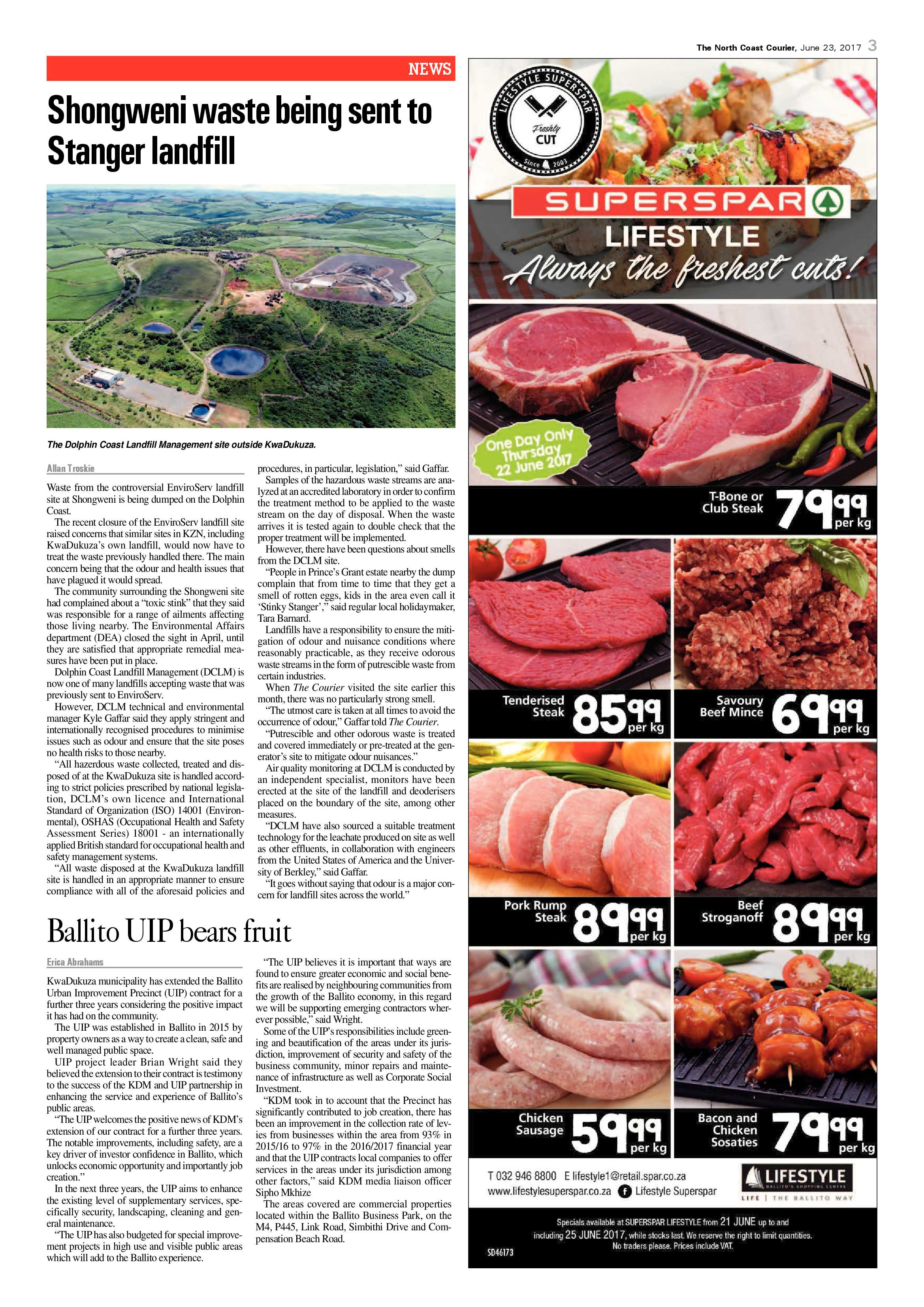 The North Coast Courier – 23 June 2017 page 3
