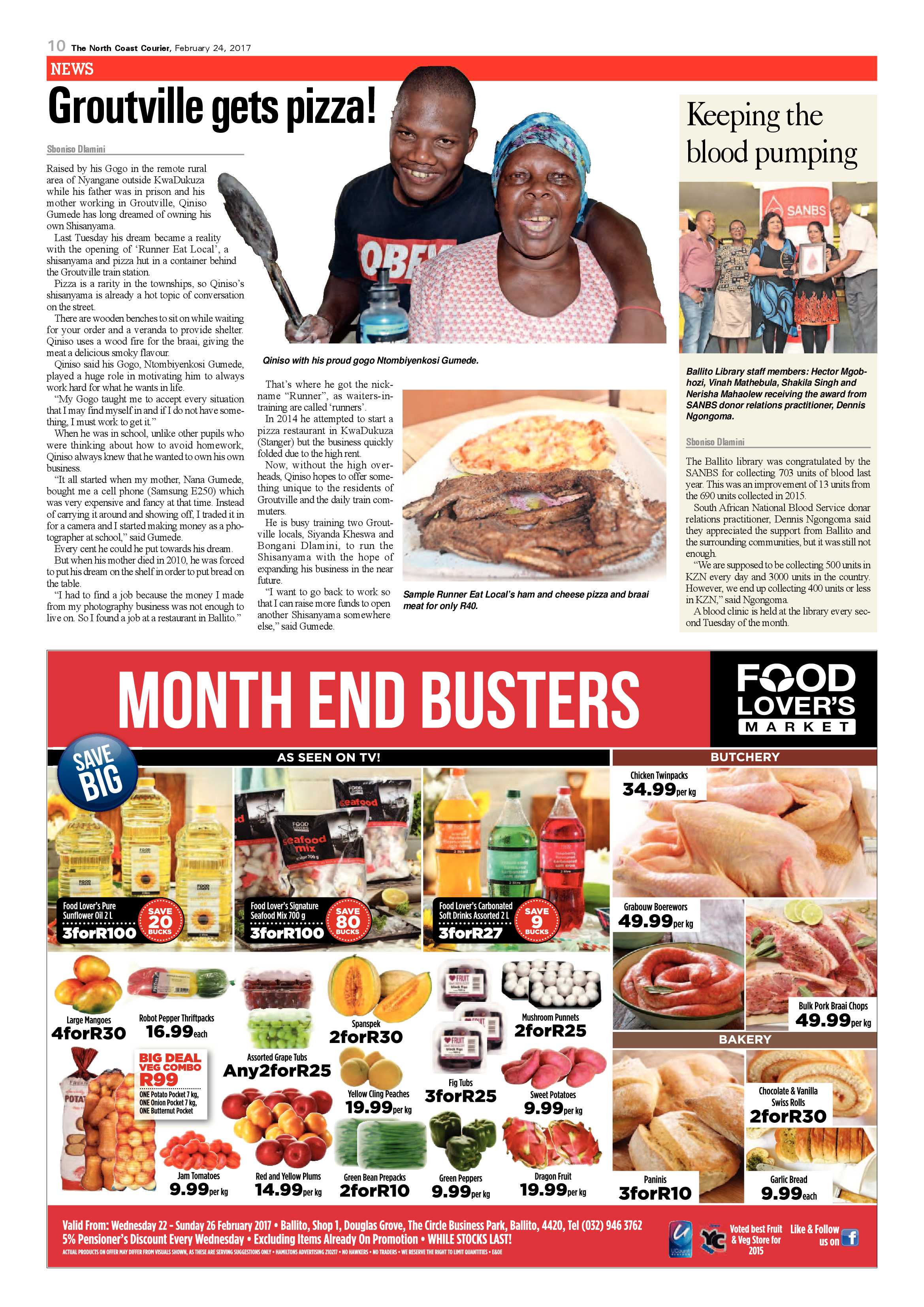 The North Coast Courier – 24 February 2017 page 10