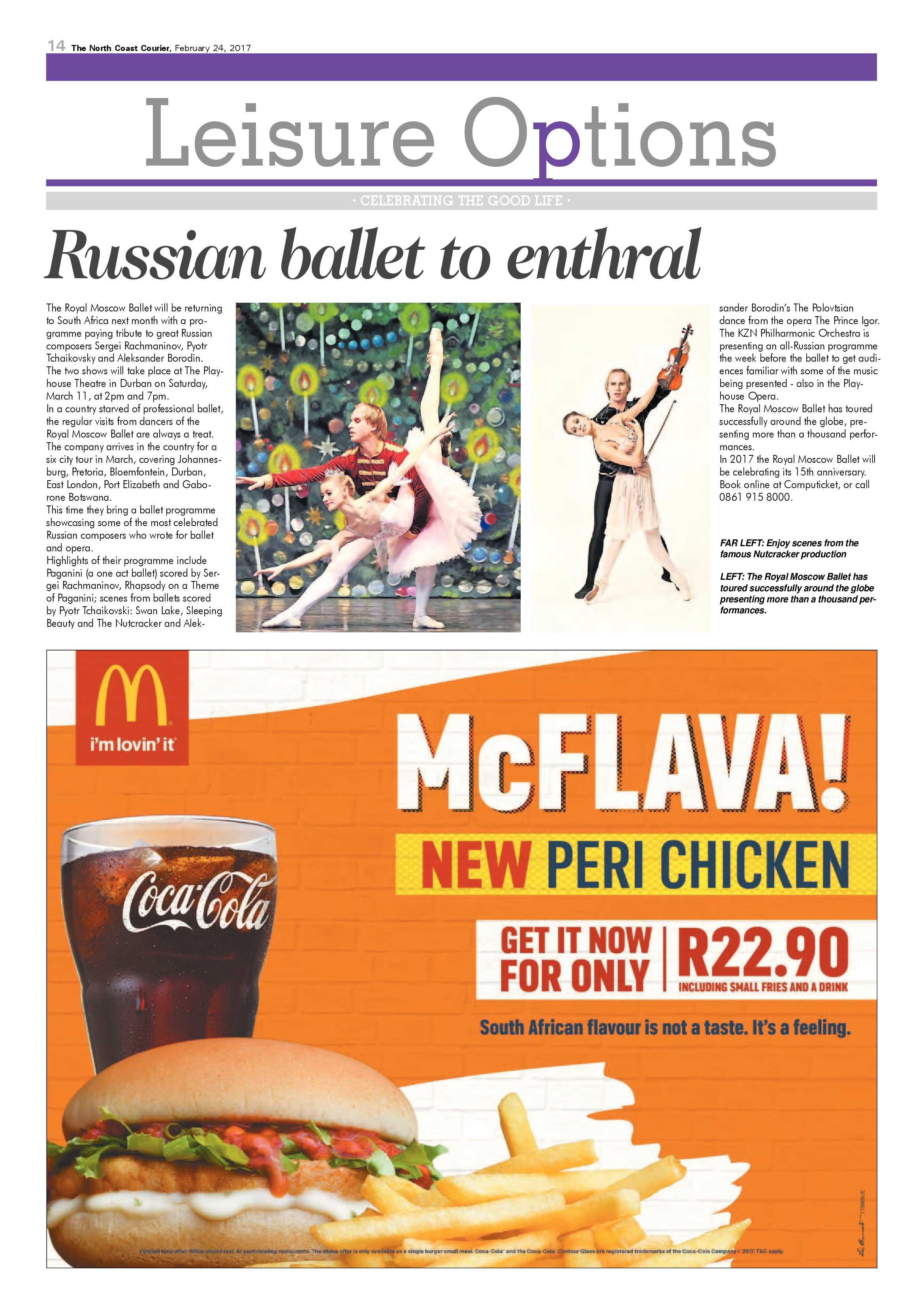 The North Coast Courier – 24 February 2017 page 14
