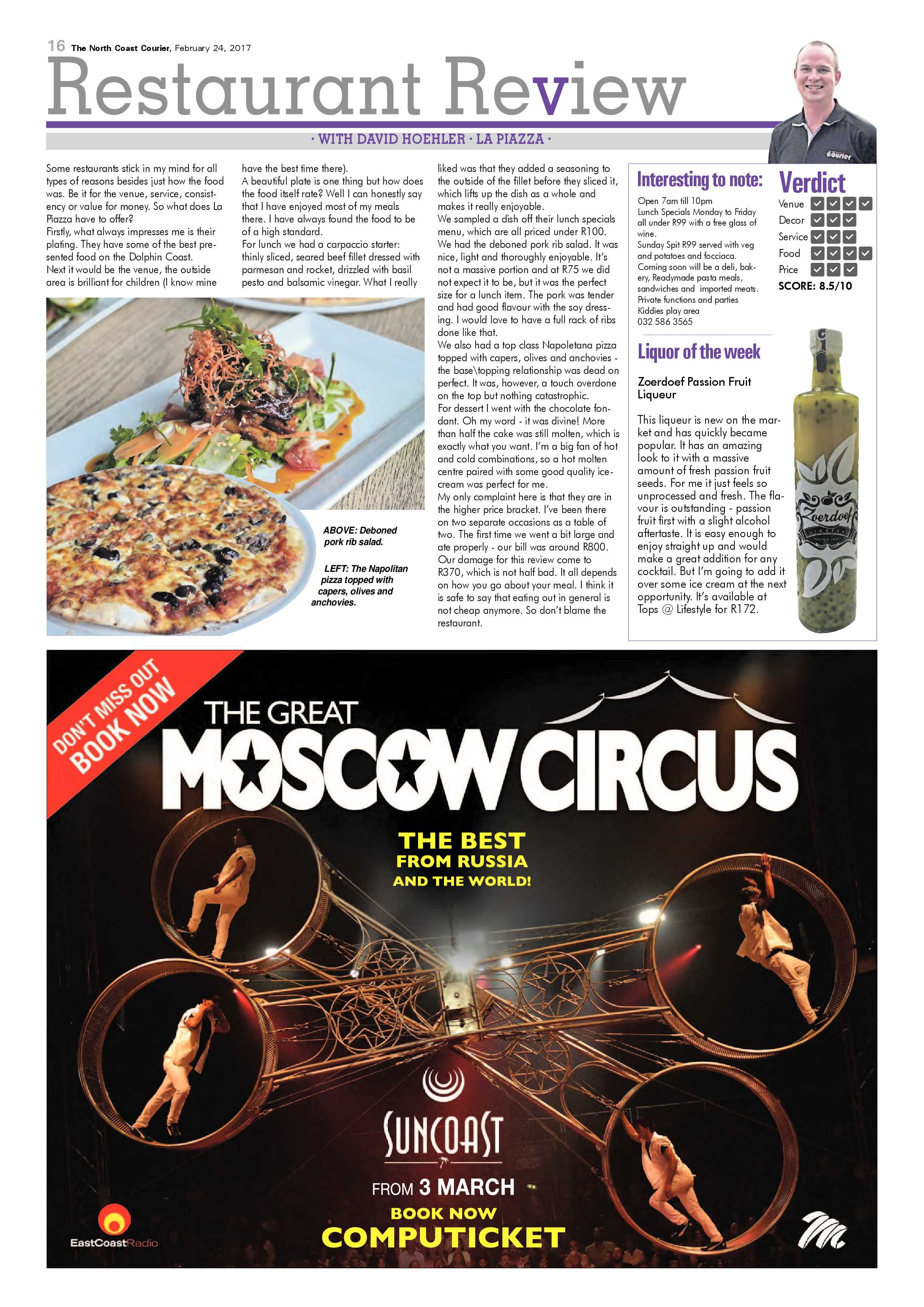 The North Coast Courier – 24 February 2017 page 16