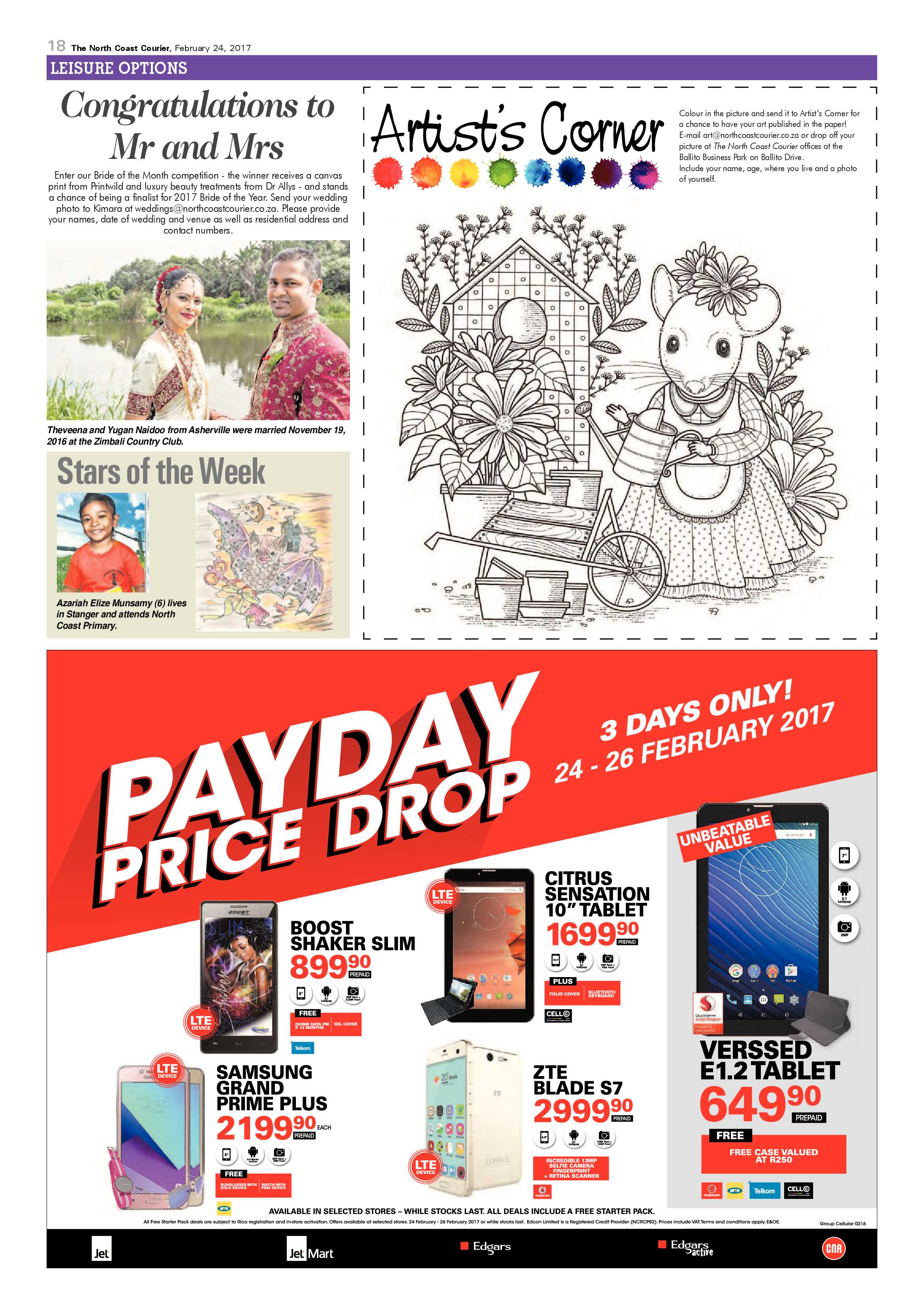 The North Coast Courier – 24 February 2017 page 18