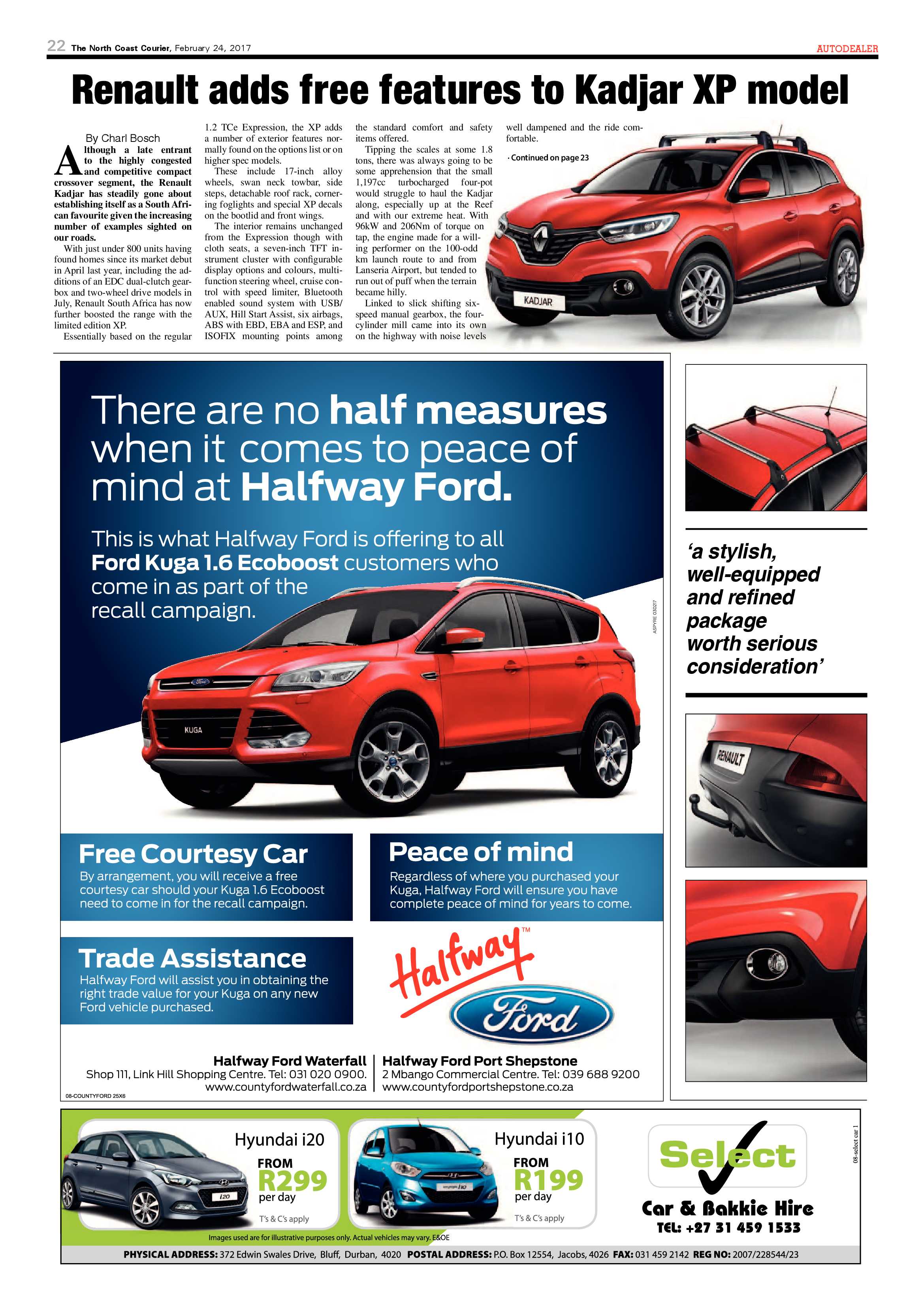The North Coast Courier – 24 February 2017 page 22