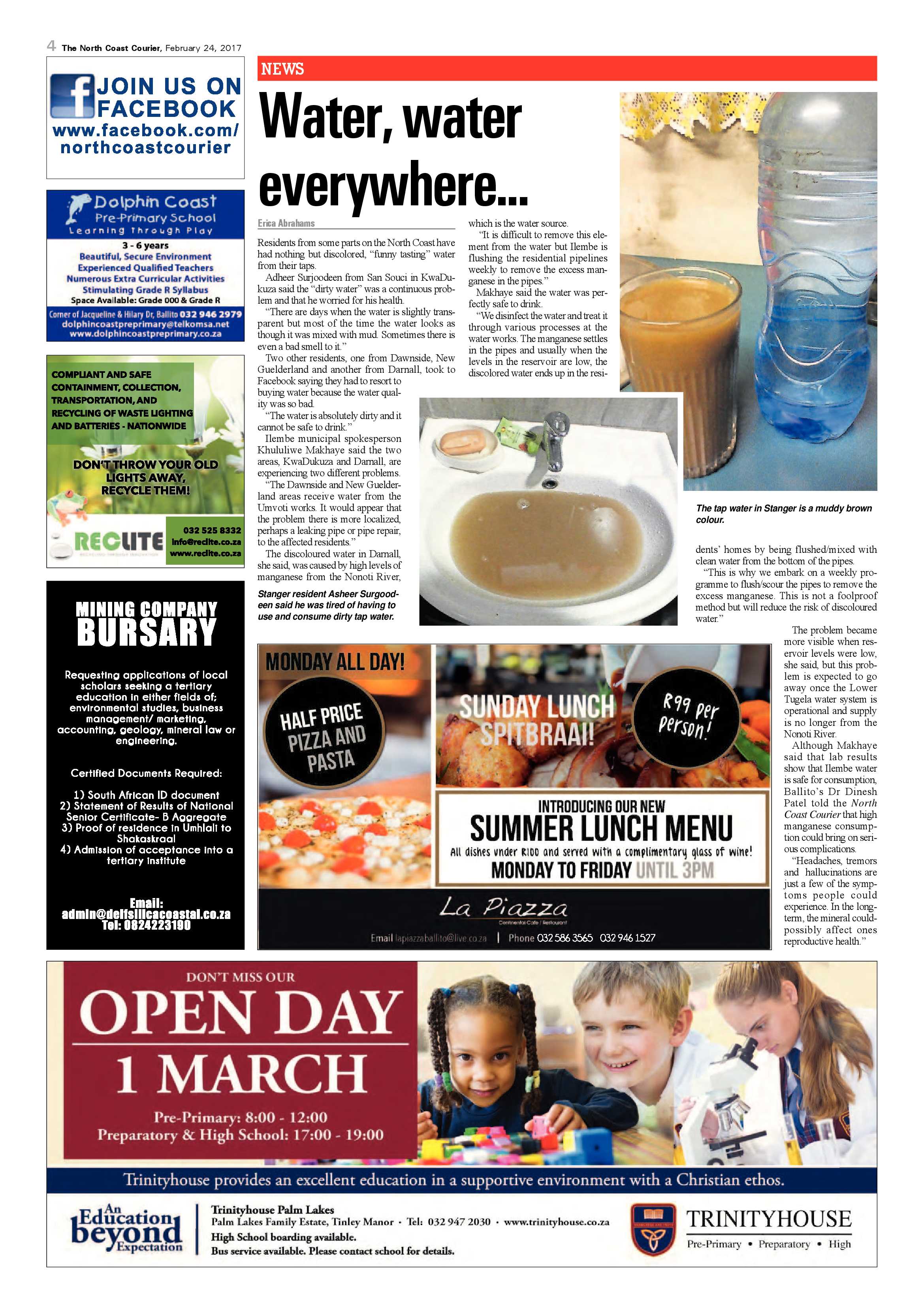 The North Coast Courier – 24 February 2017 page 4