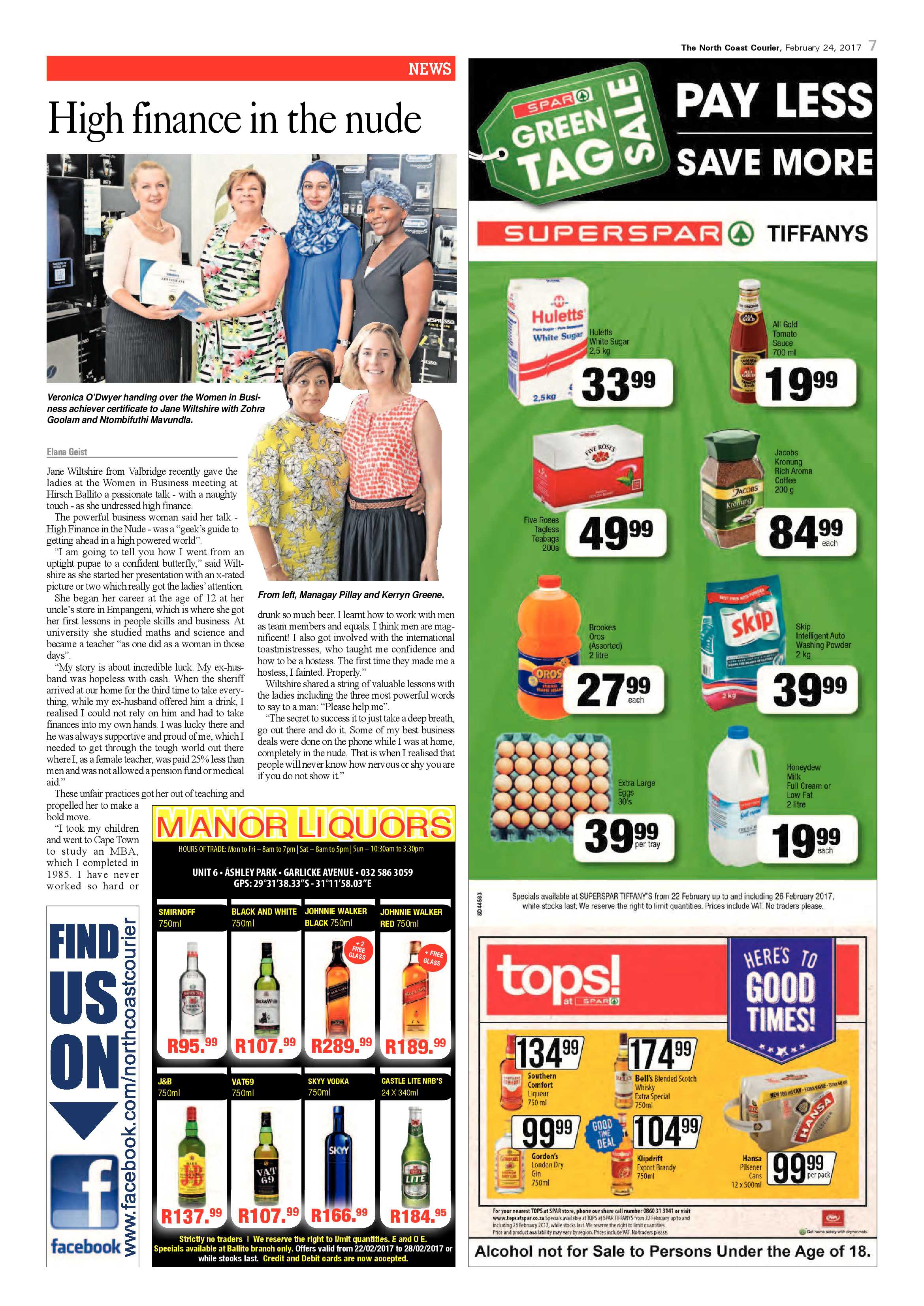 The North Coast Courier – 24 February 2017 page 7