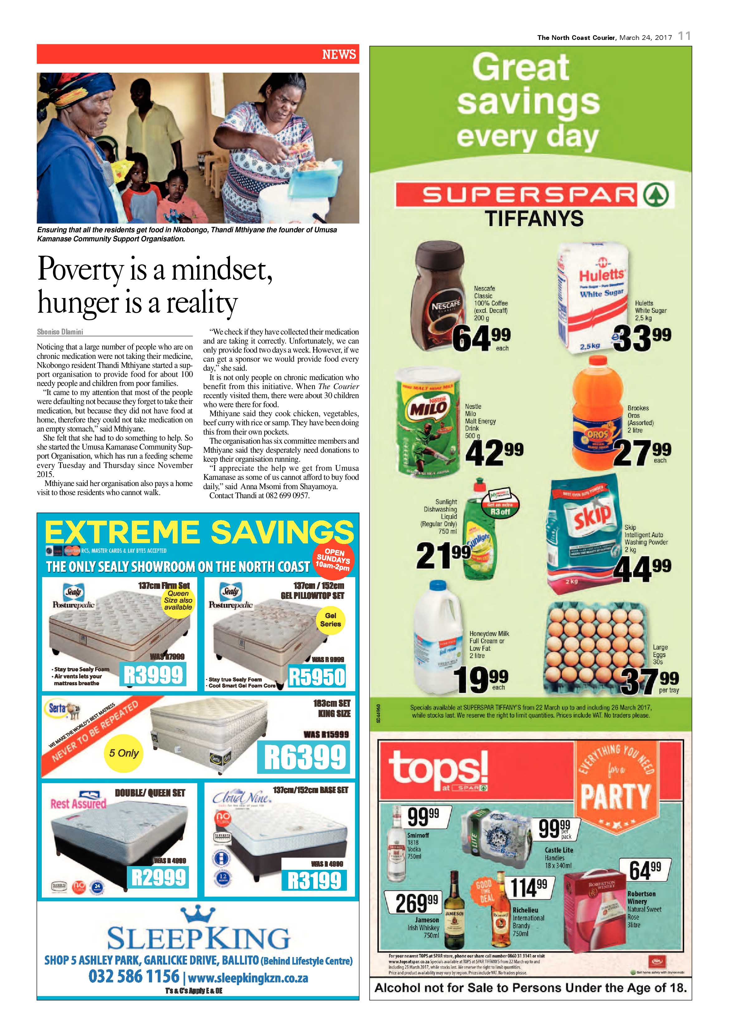 The North Coast Courier – 24 March 2017 page 11