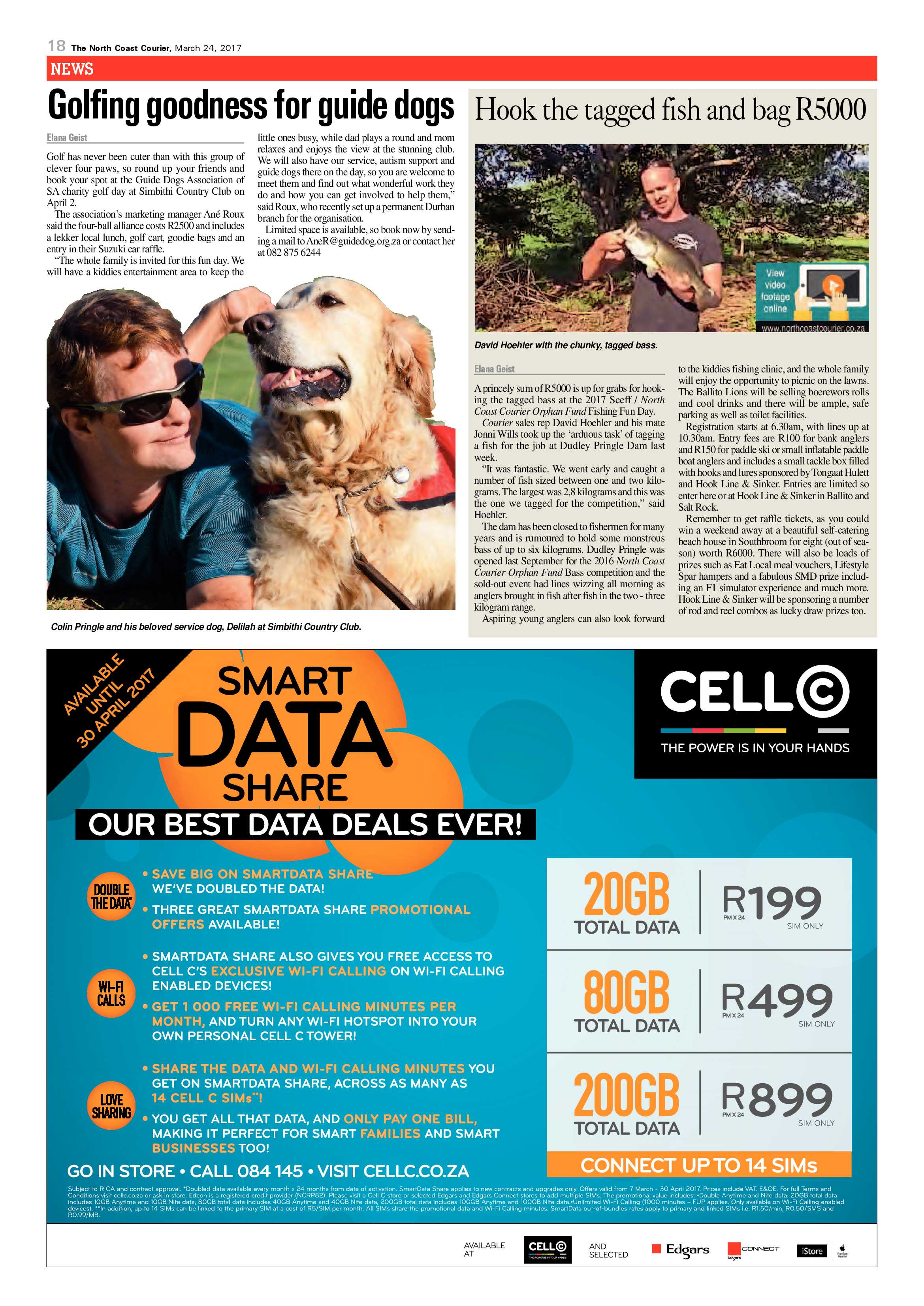 The North Coast Courier – 24 March 2017 page 18