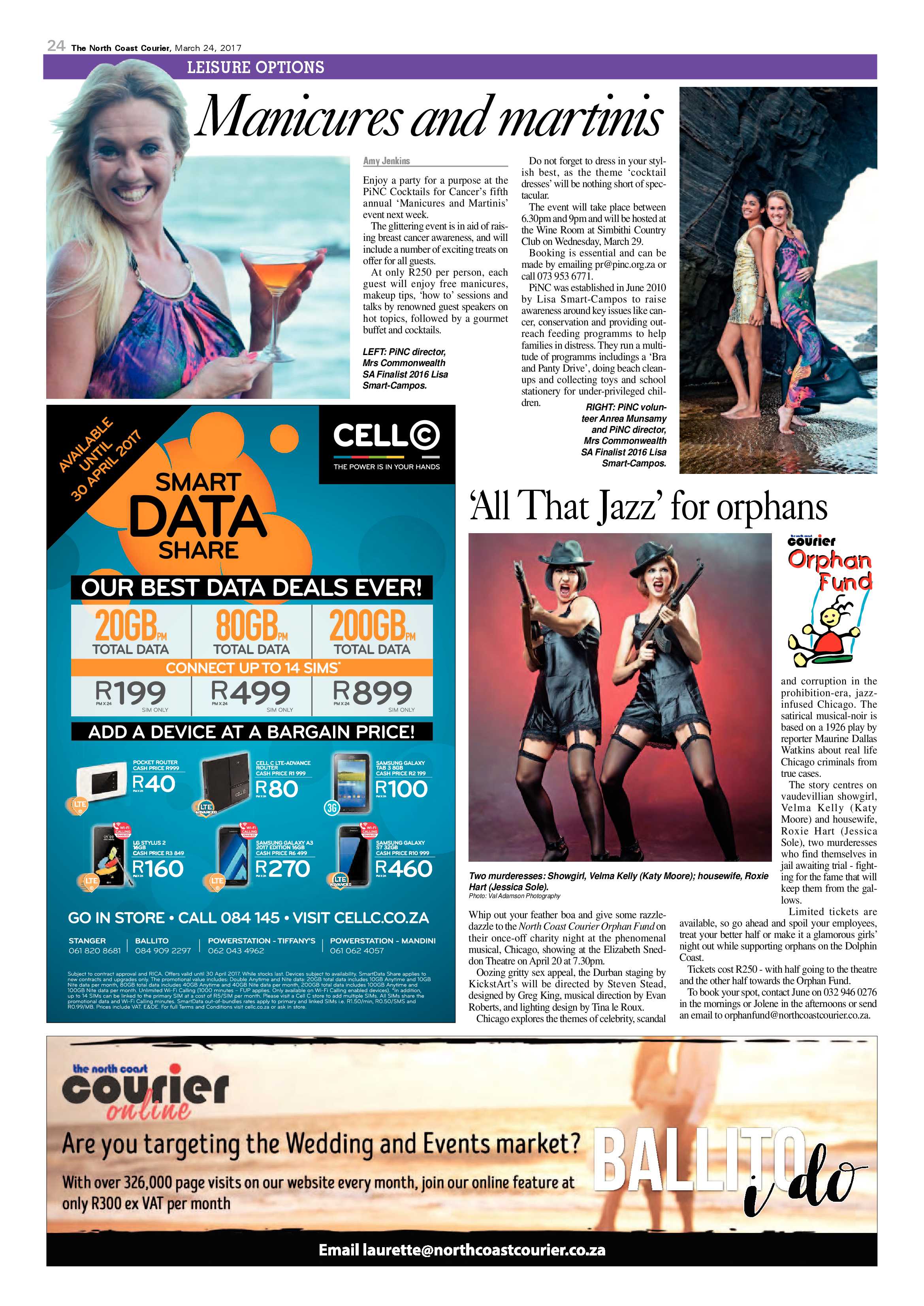 The North Coast Courier – 24 March 2017 page 24