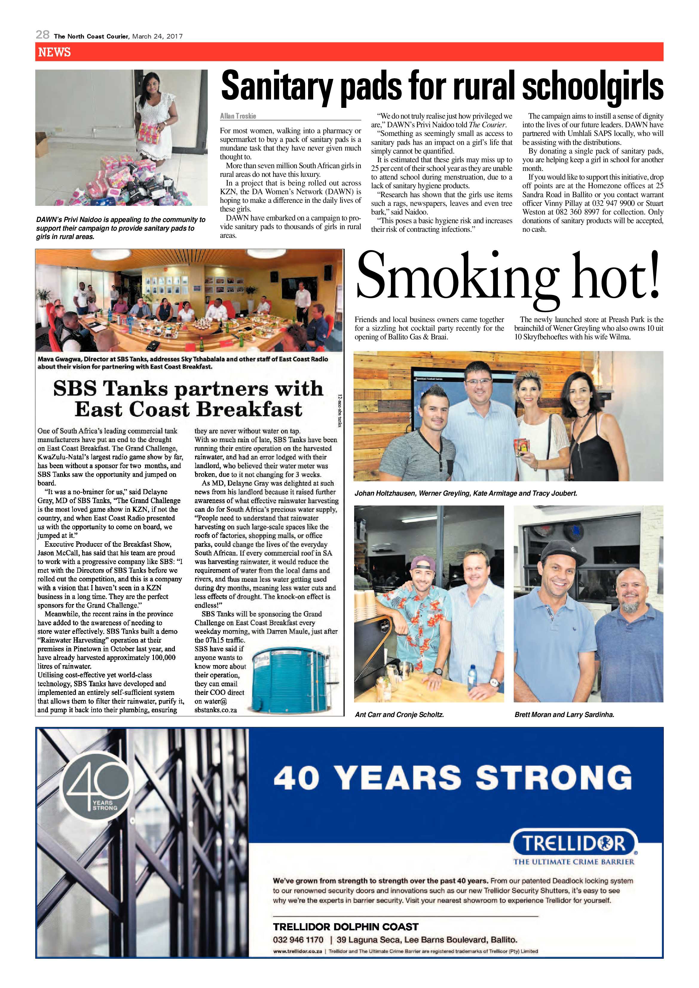 The North Coast Courier – 24 March 2017 page 28