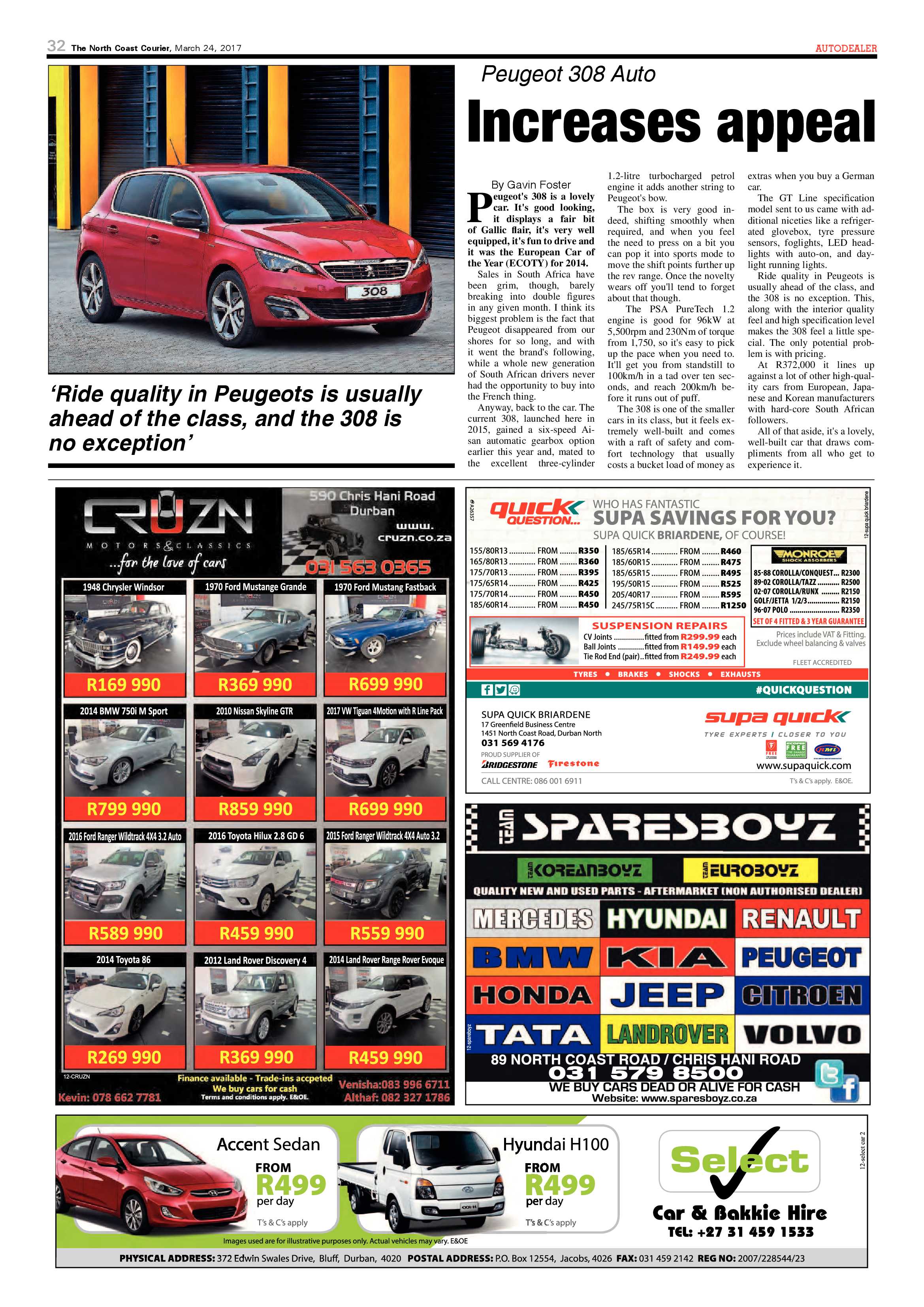 The North Coast Courier – 24 March 2017 page 32