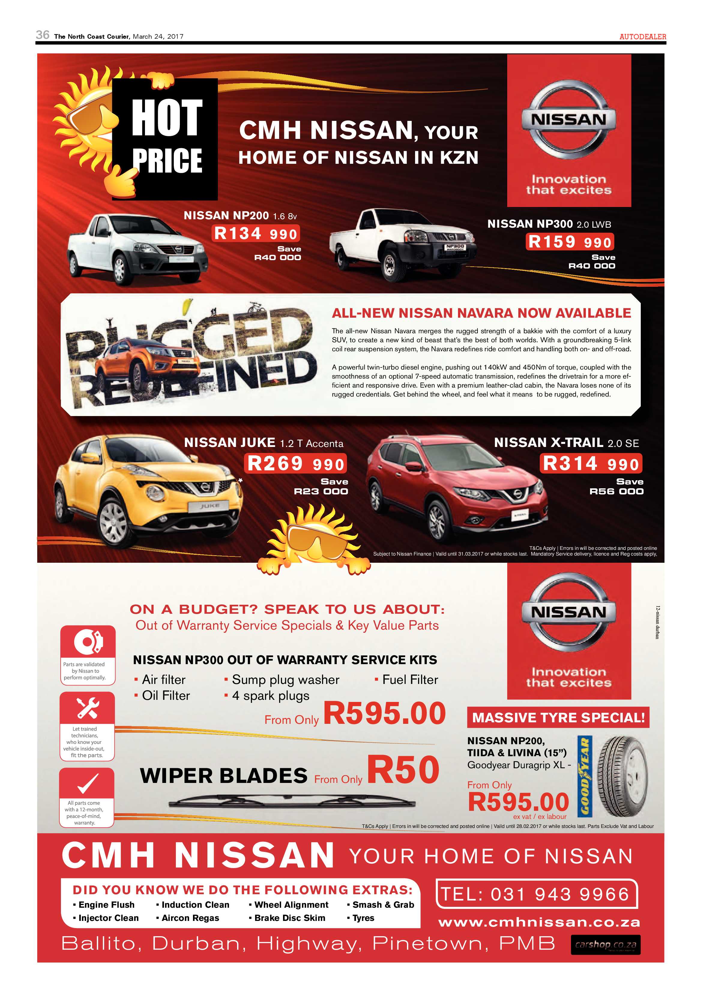 The North Coast Courier – 24 March 2017 page 36