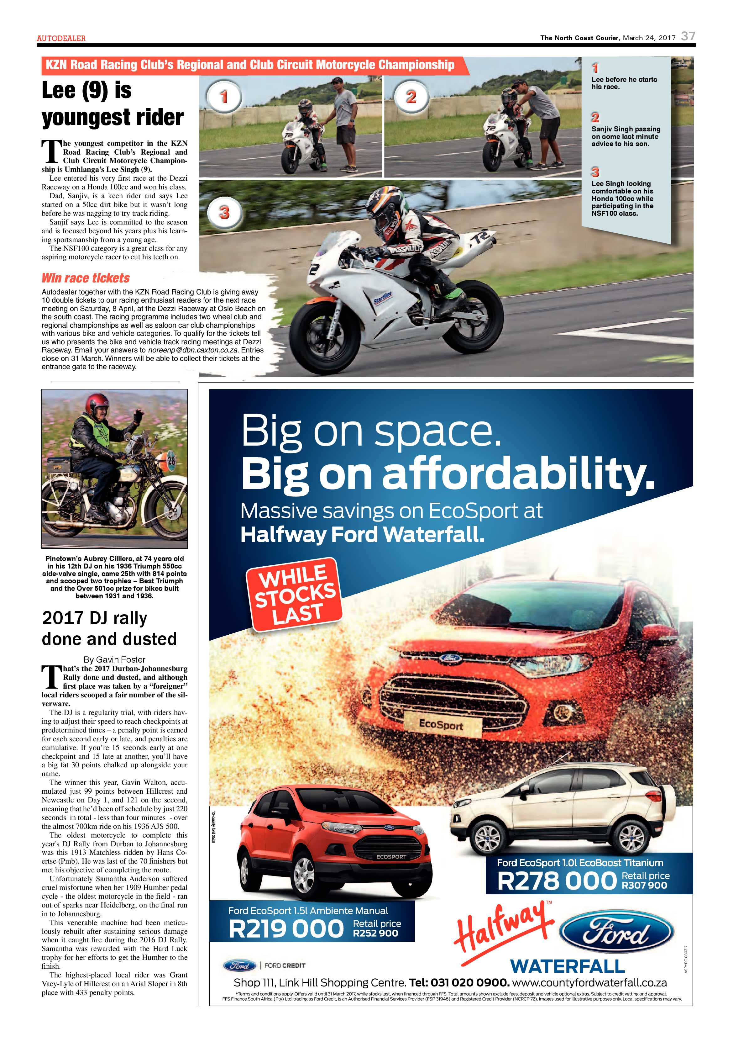 The North Coast Courier – 24 March 2017 page 37