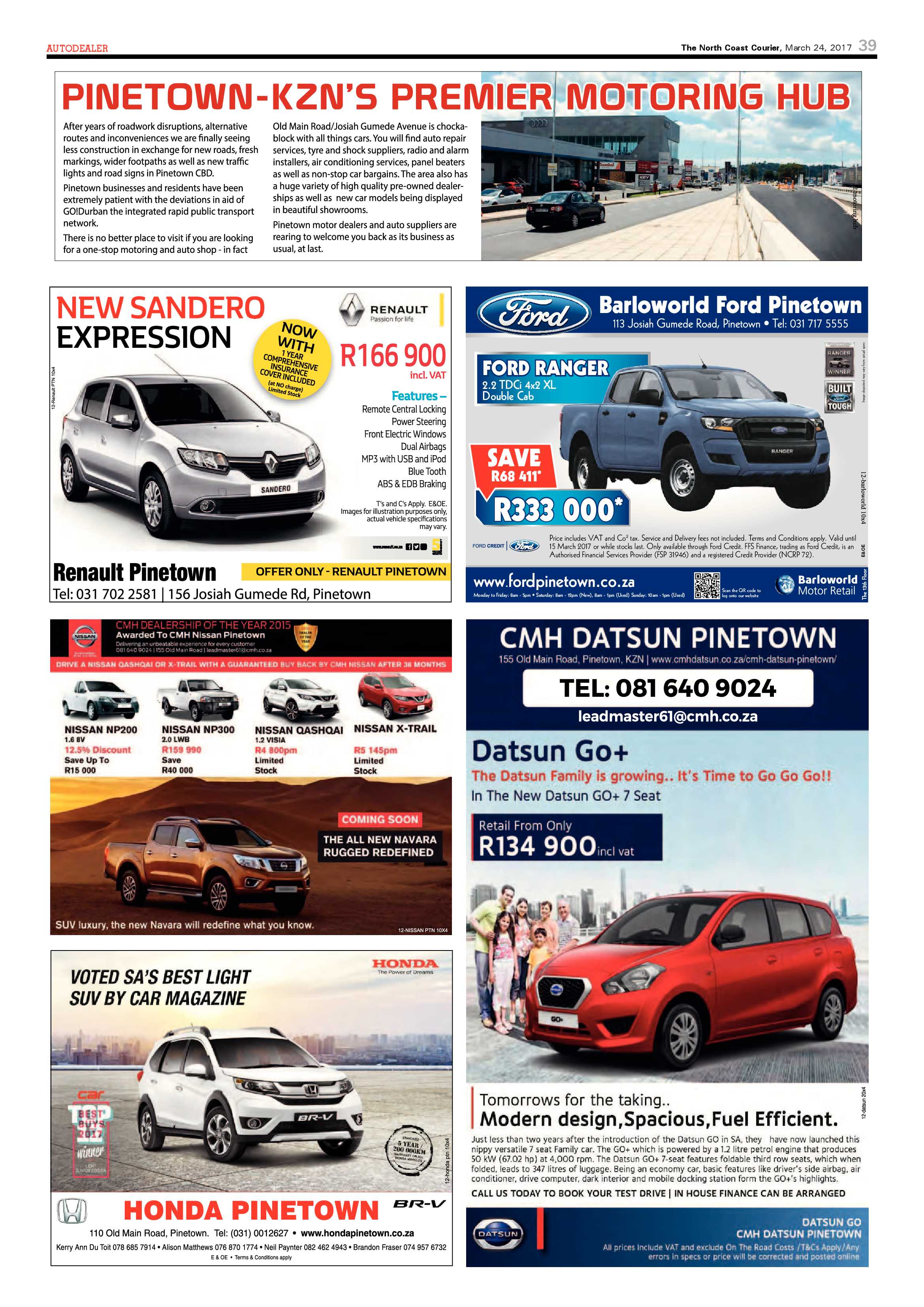 The North Coast Courier – 24 March 2017 page 39