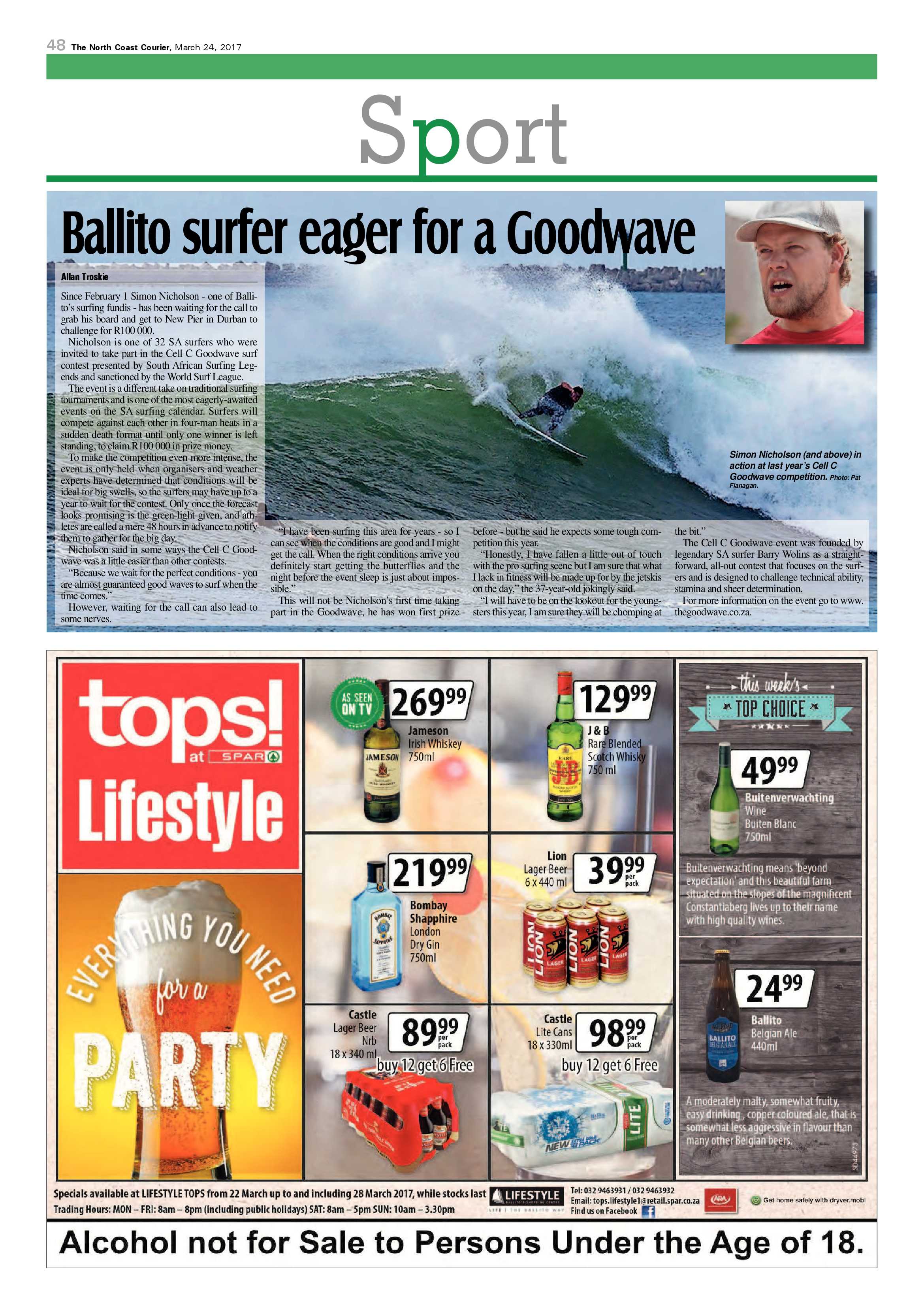 The North Coast Courier – 24 March 2017 page 48