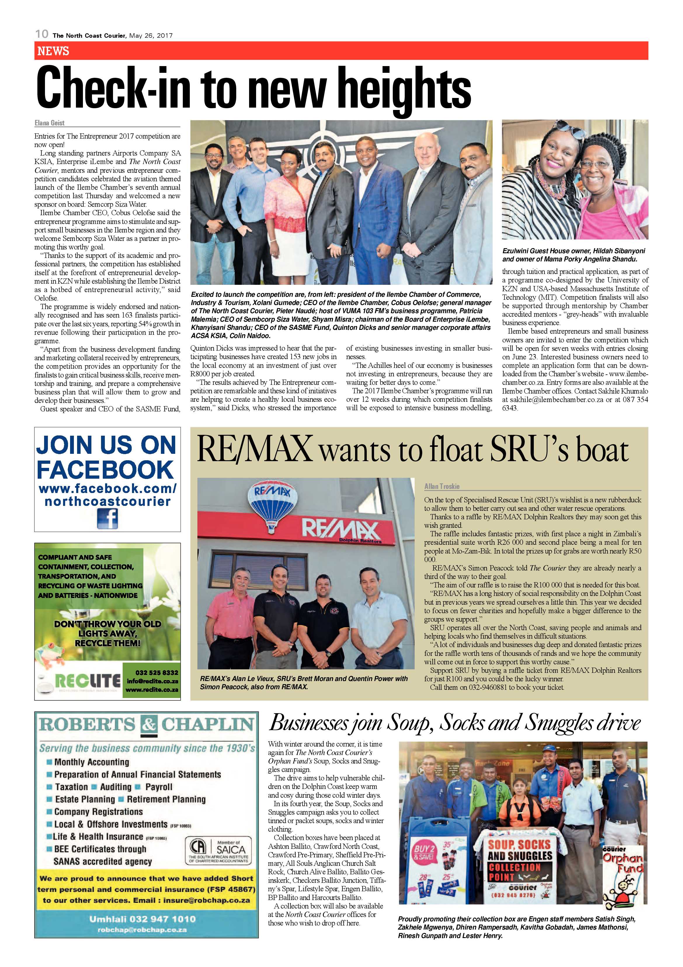 The North Coast Courier – 26 May 2017 page 10