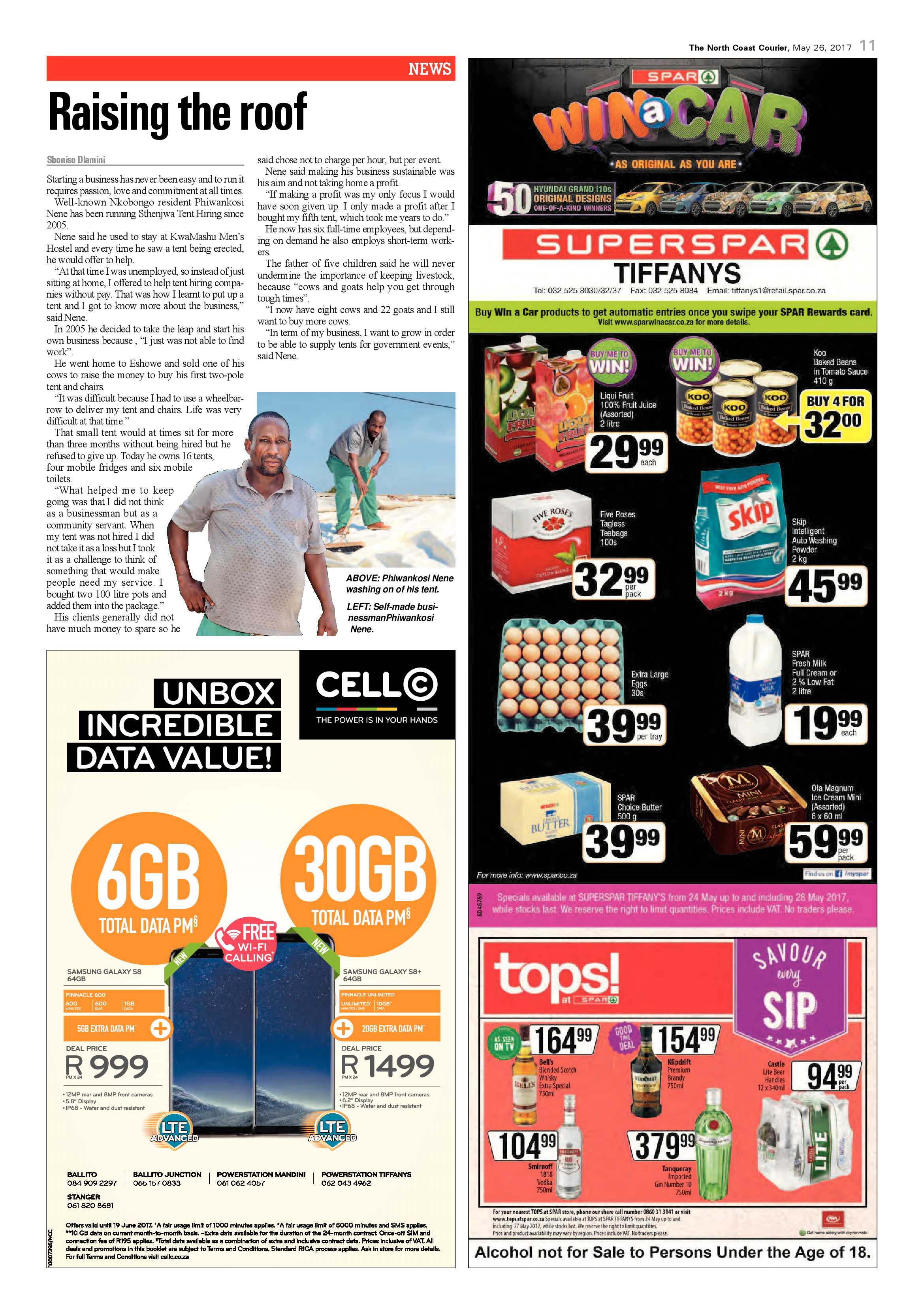 The North Coast Courier – 26 May 2017 page 11