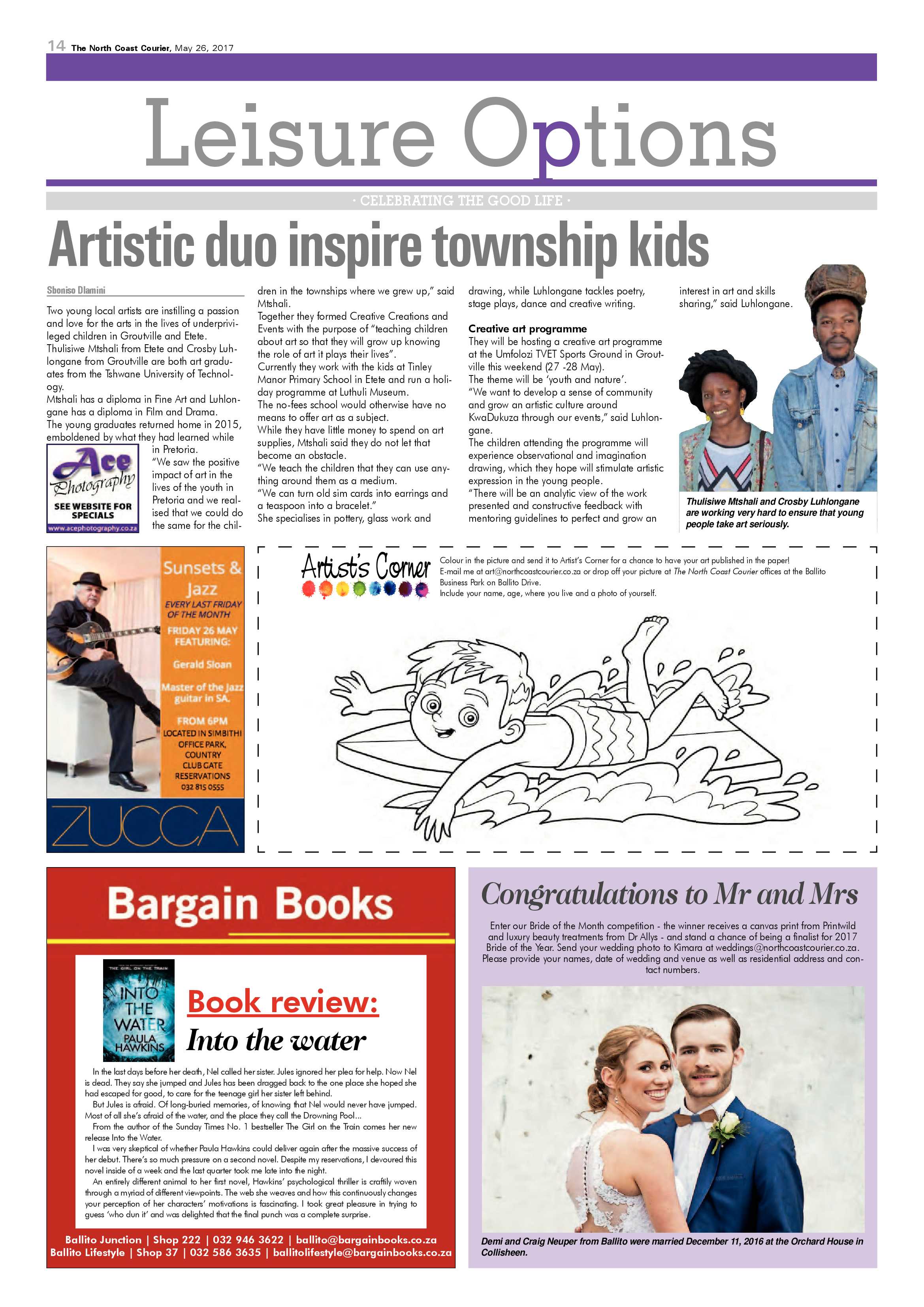 The North Coast Courier – 26 May 2017 page 14