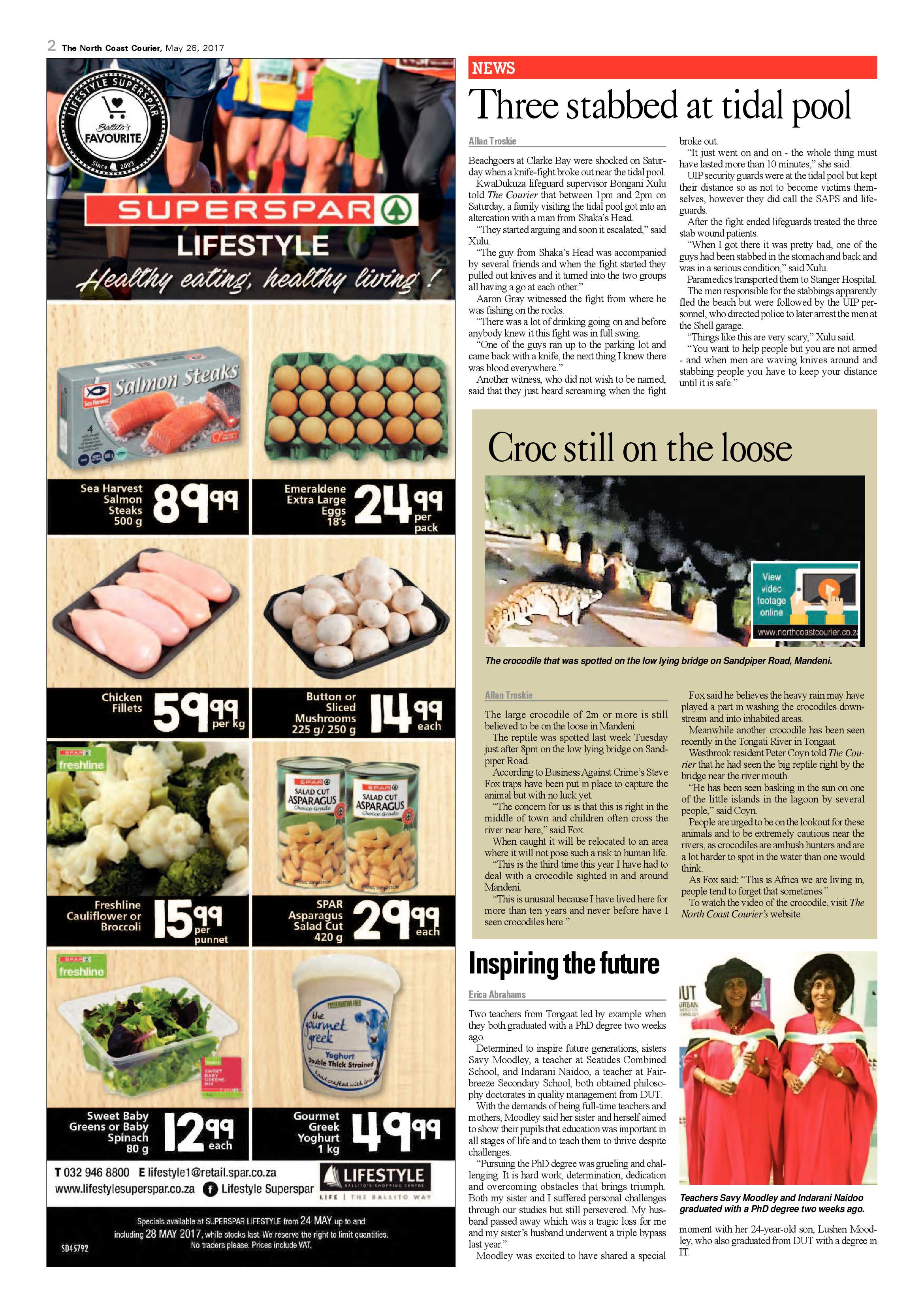 The North Coast Courier – 26 May 2017 page 2