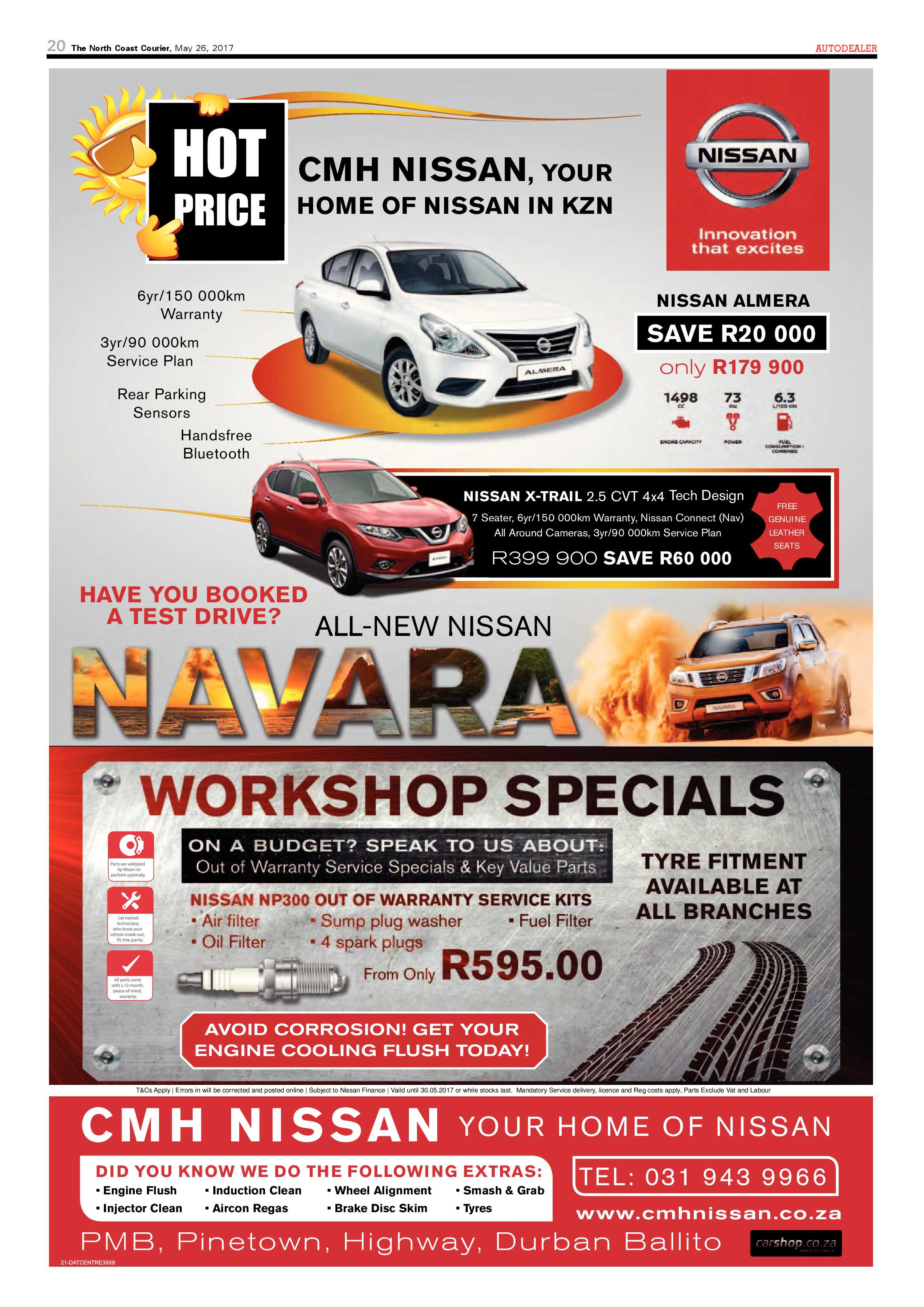 The North Coast Courier – 26 May 2017 page 20