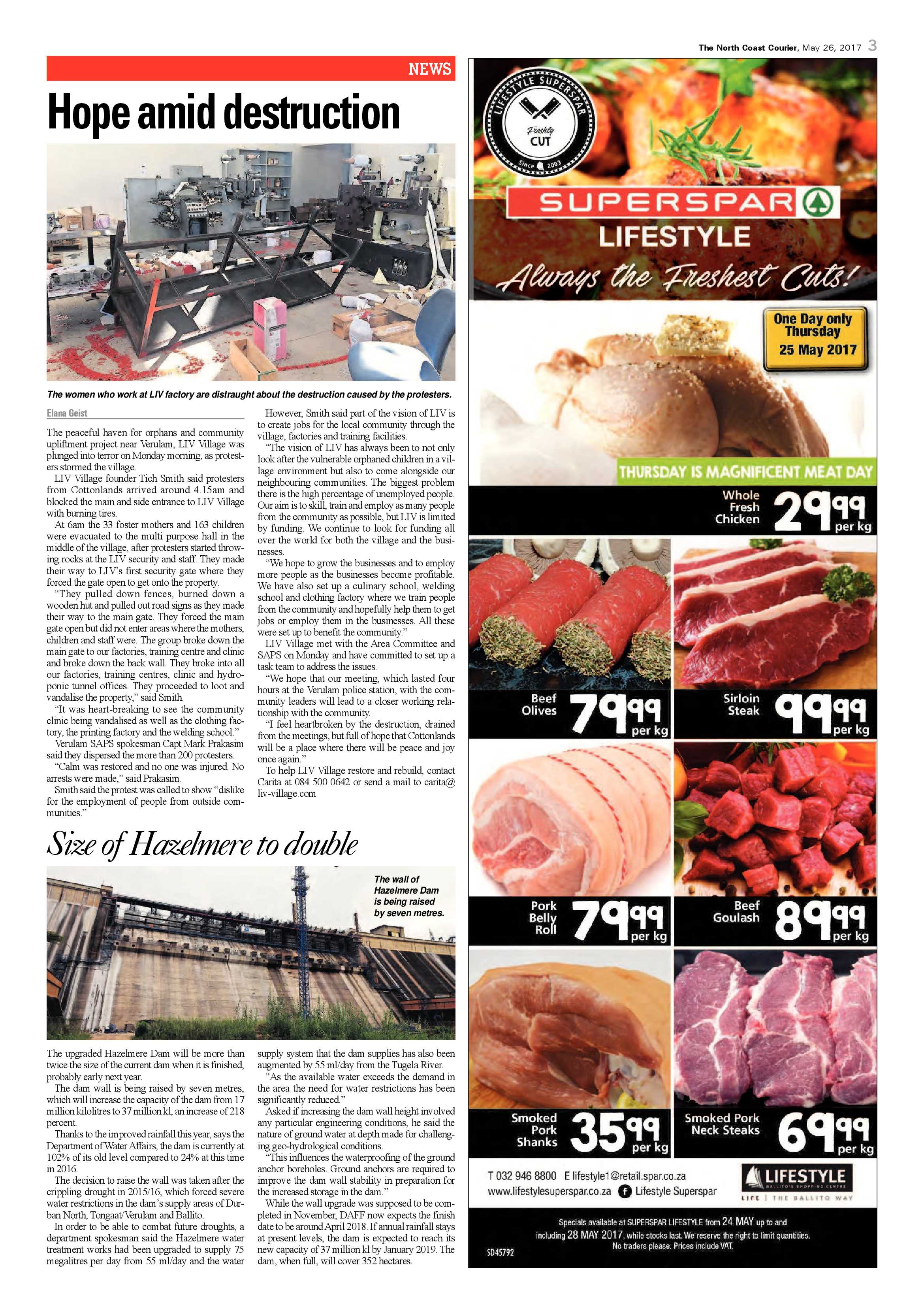 The North Coast Courier – 26 May 2017 page 3