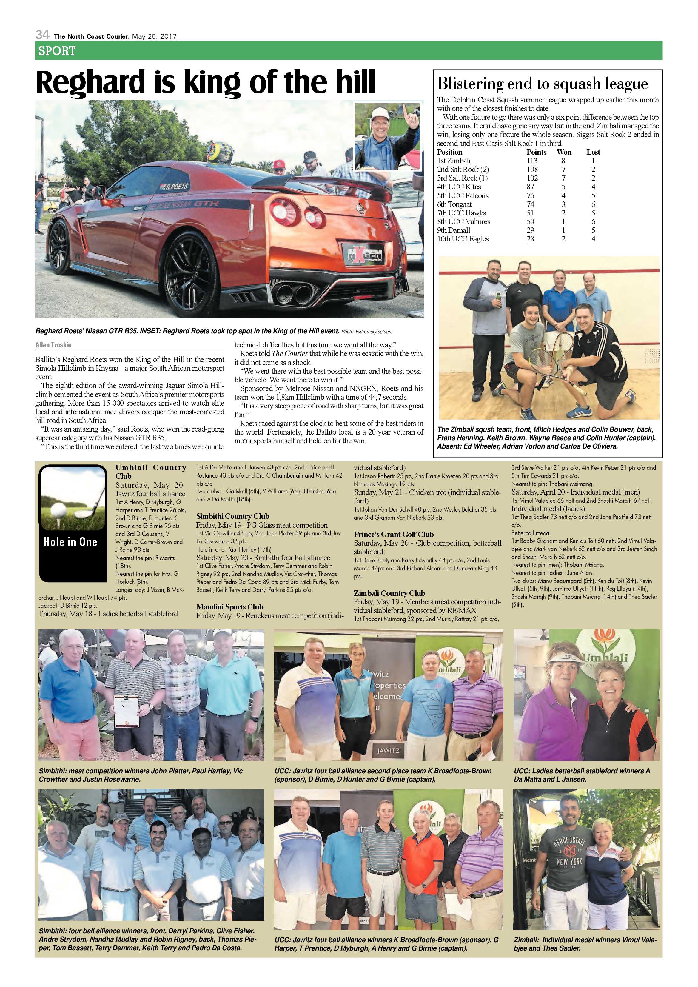 The North Coast Courier – 26 May 2017 page 34