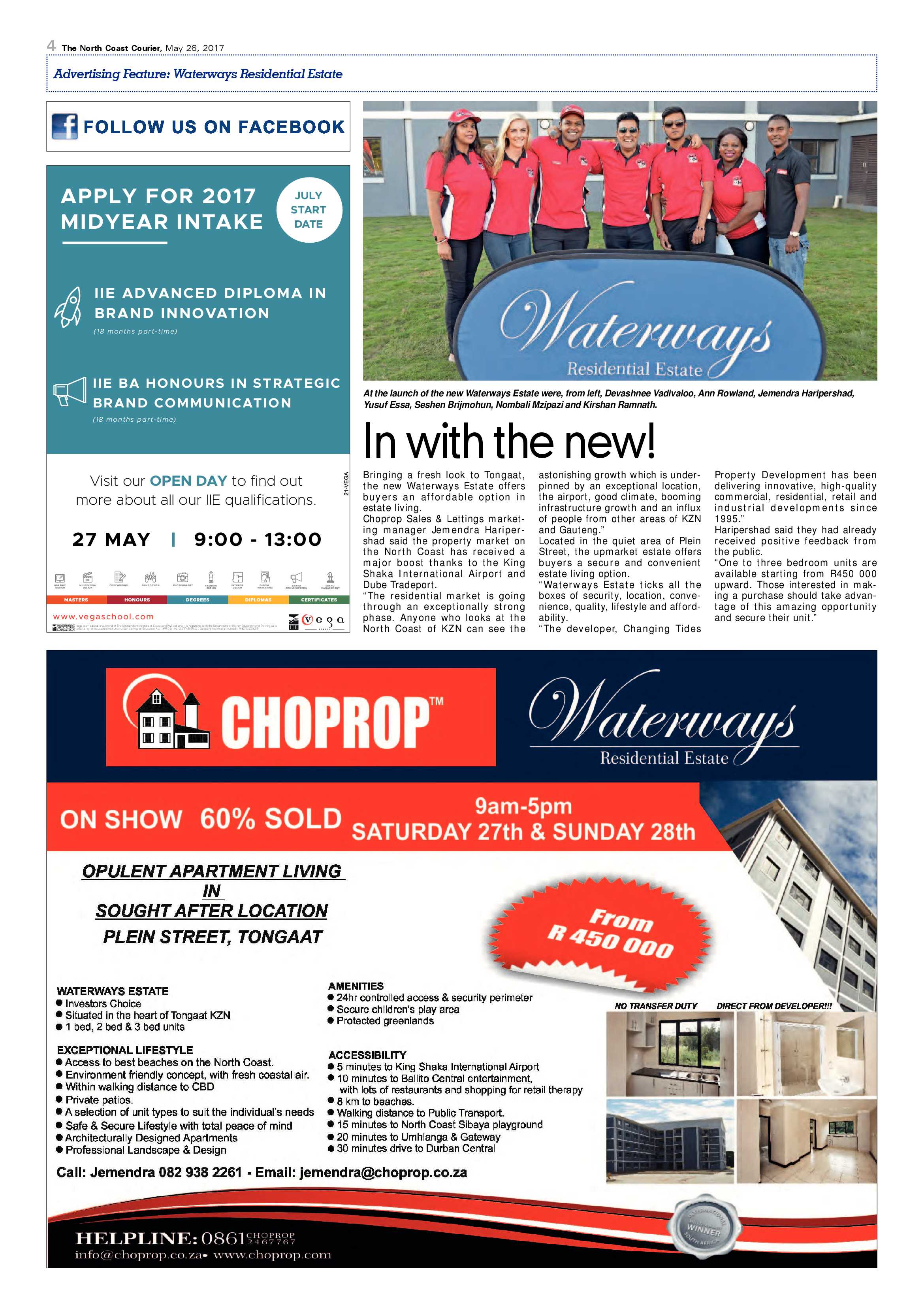 The North Coast Courier – 26 May 2017 page 4
