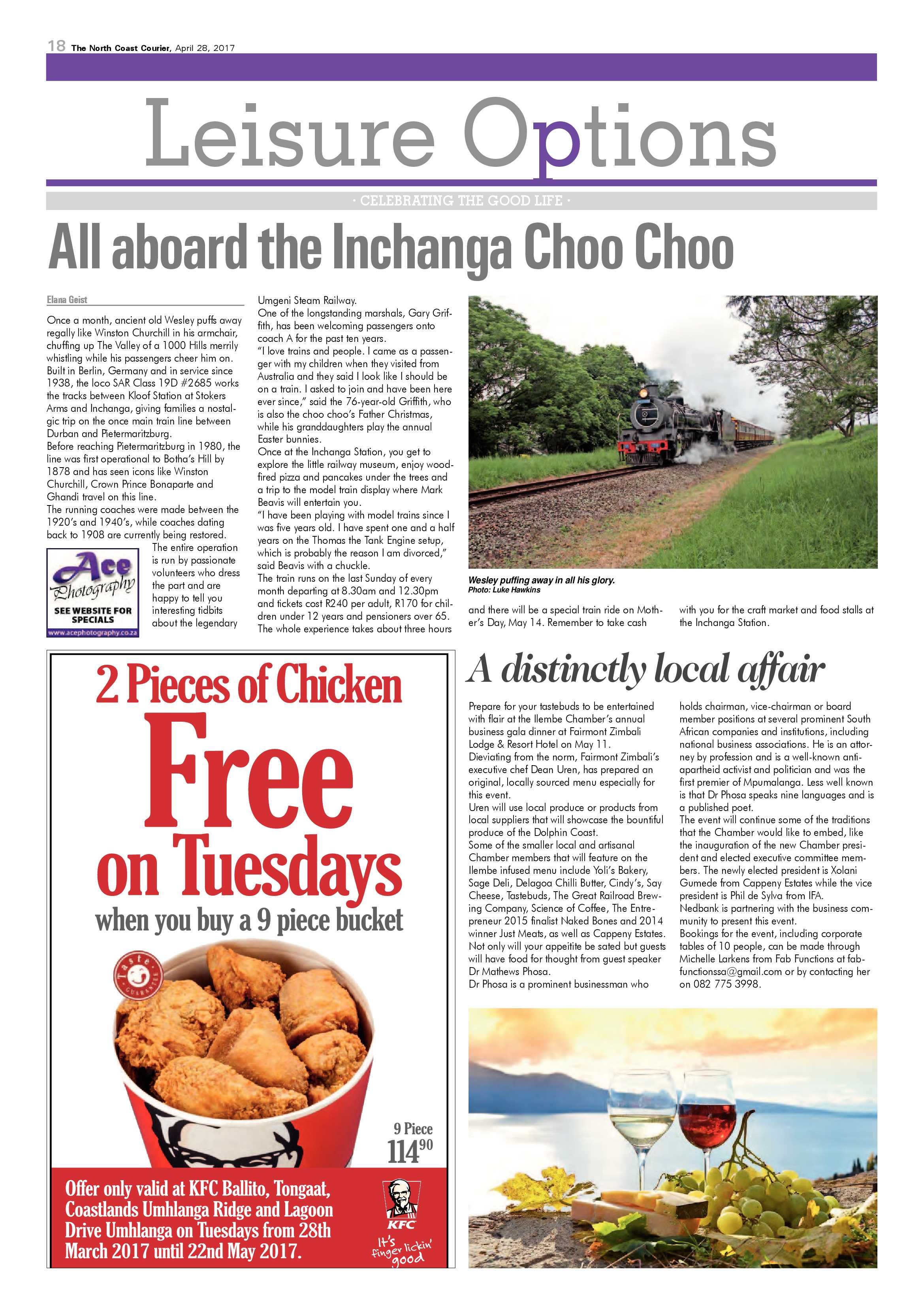 The North Coast Courier – 28 April 2017 page 18