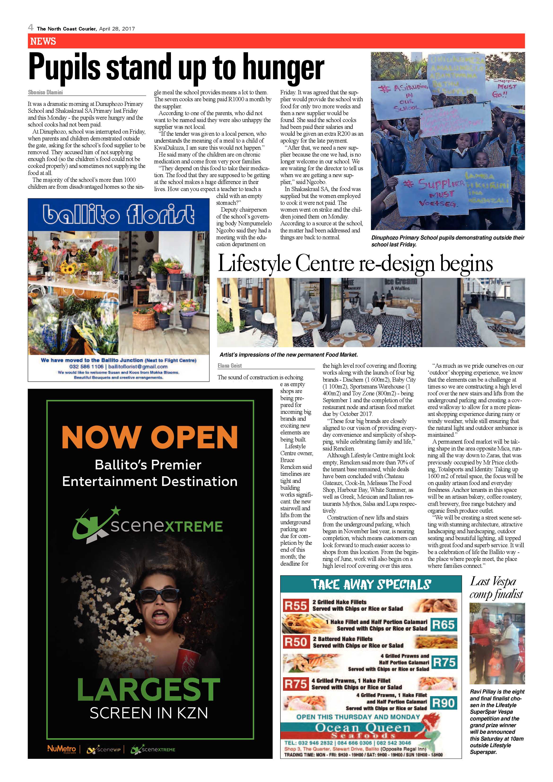 The North Coast Courier – 28 April 2017 page 4