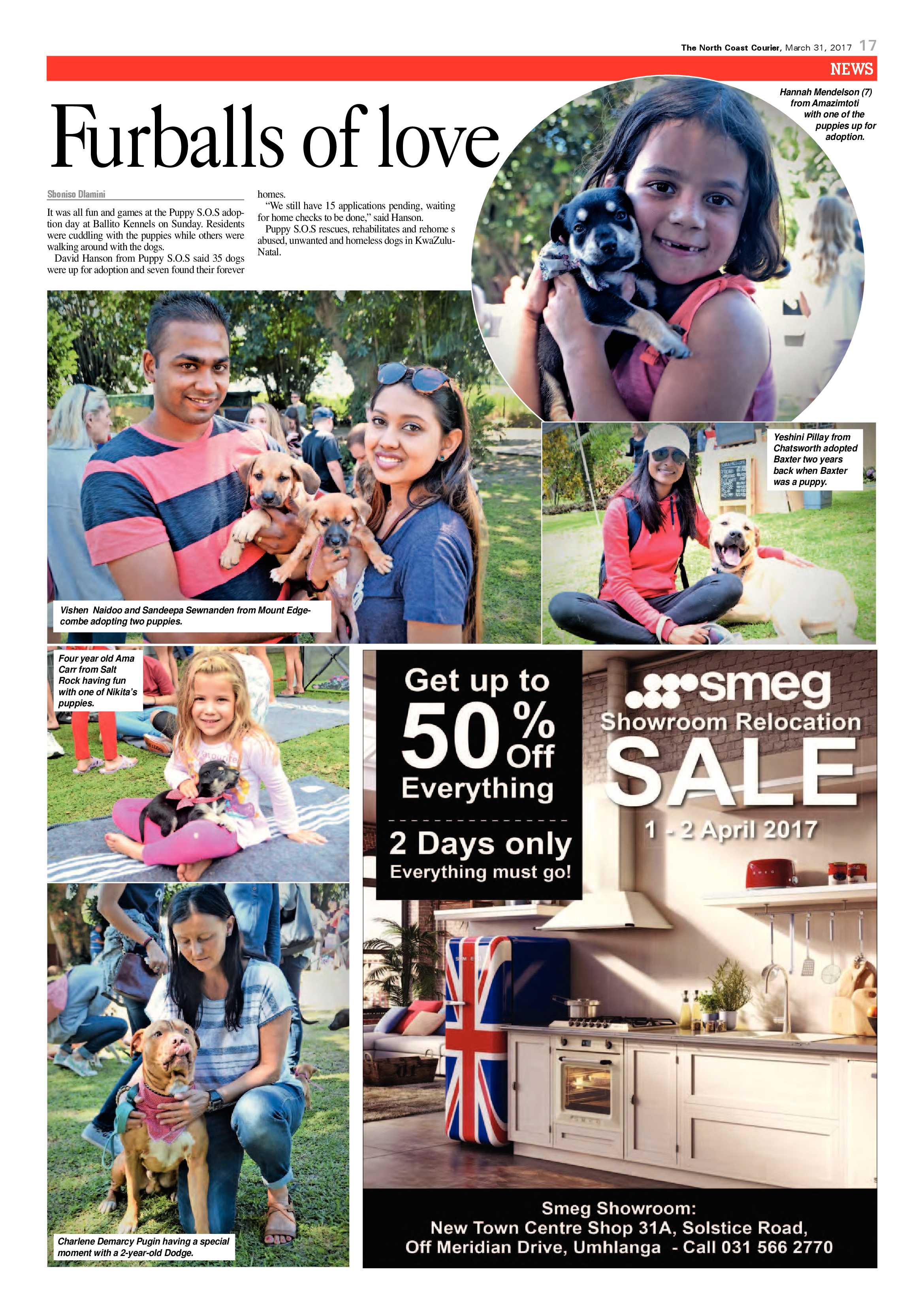 The North Coast Courier – 31 March 2017 page 17