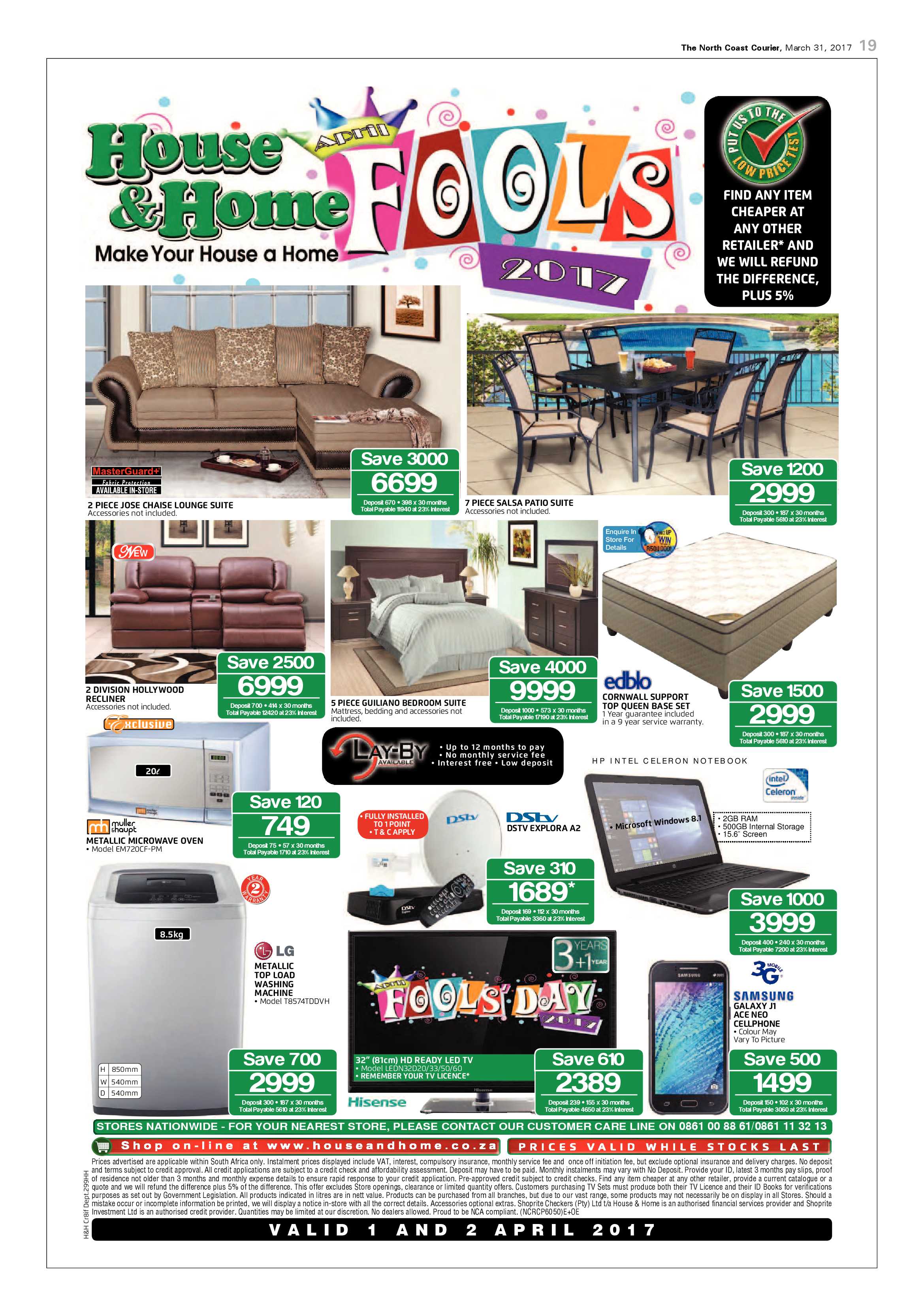 The North Coast Courier – 31 March 2017 page 19