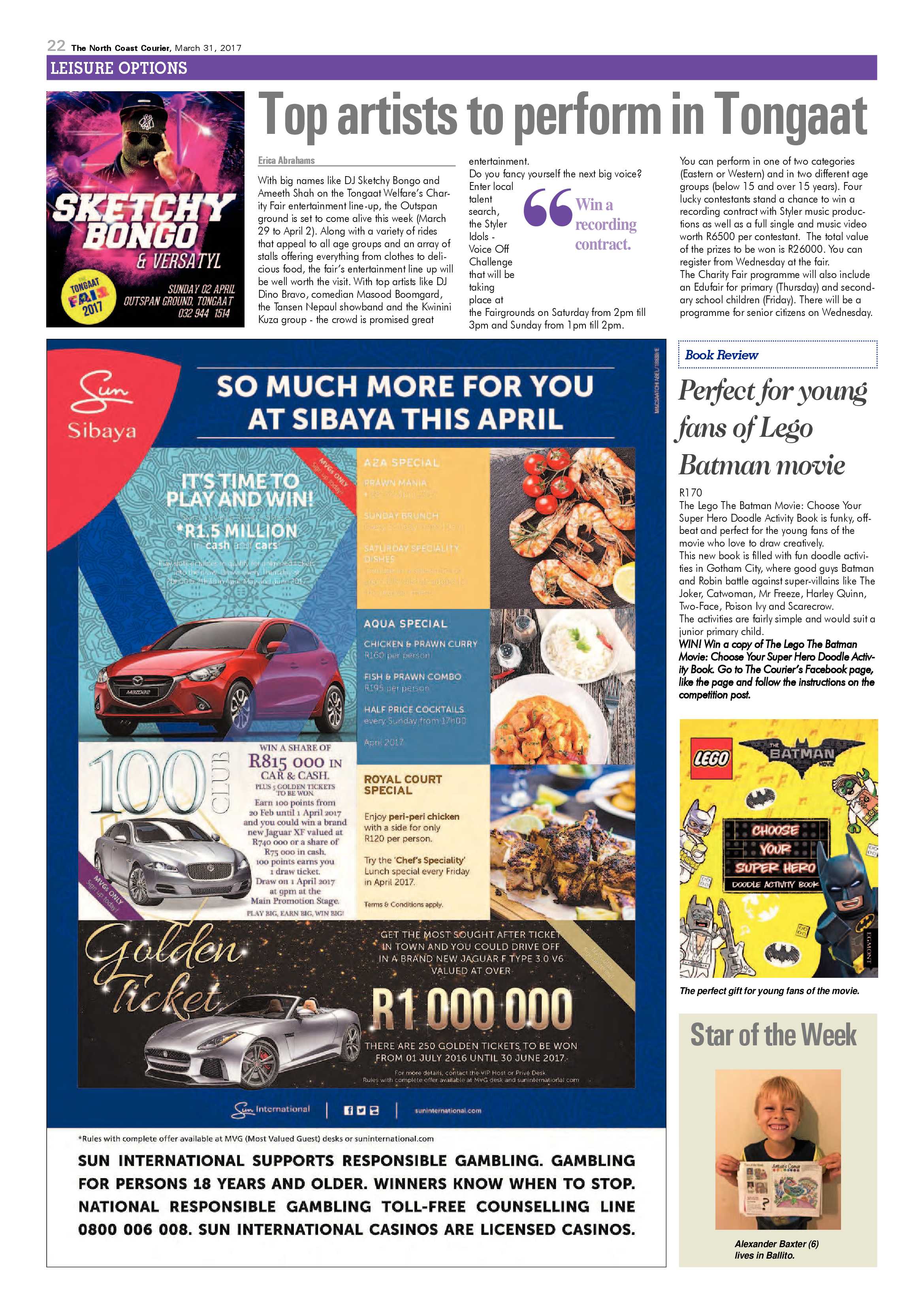 The North Coast Courier – 31 March 2017 page 22