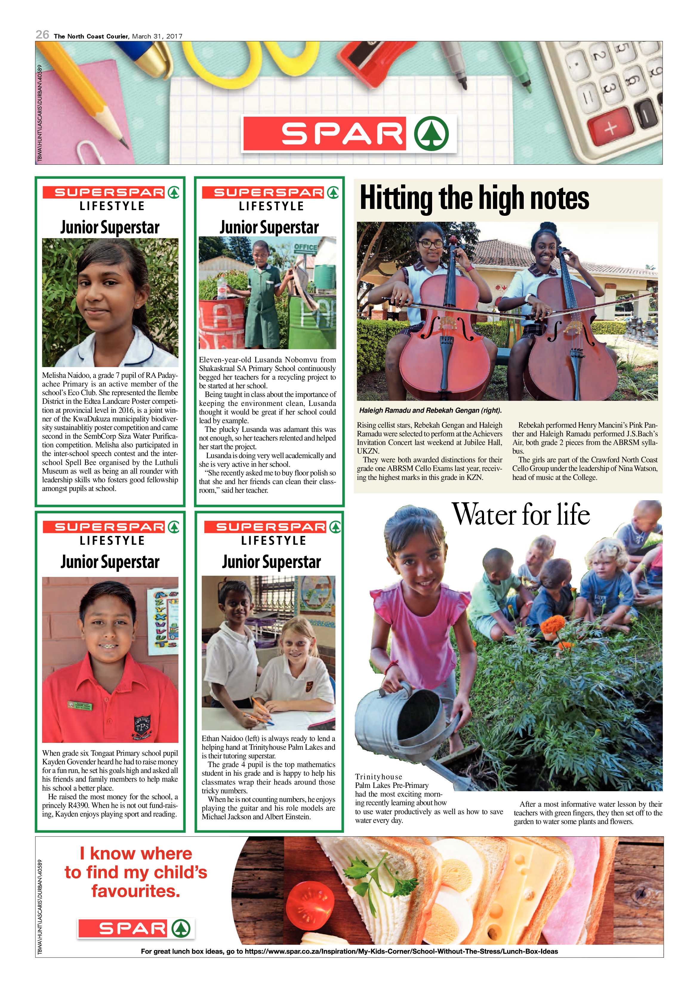 The North Coast Courier – 31 March 2017 page 26