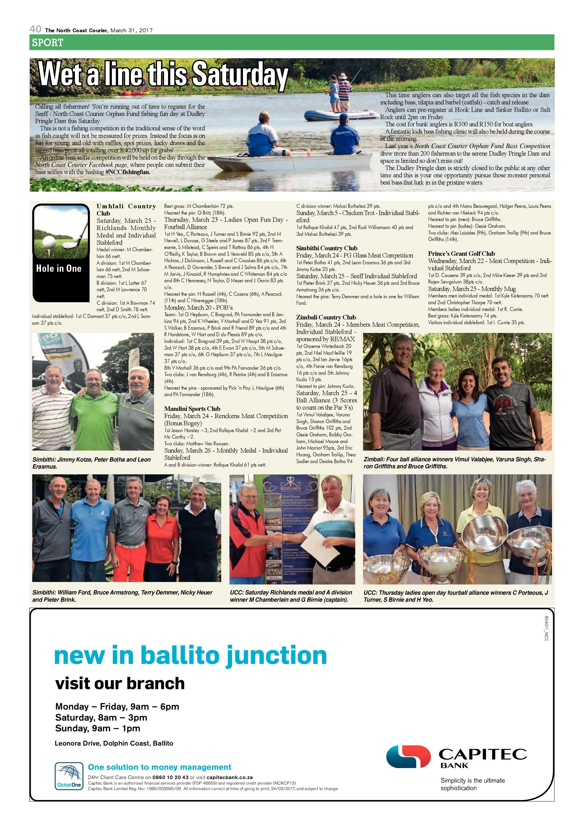 The North Coast Courier – 31 March 2017 page 40