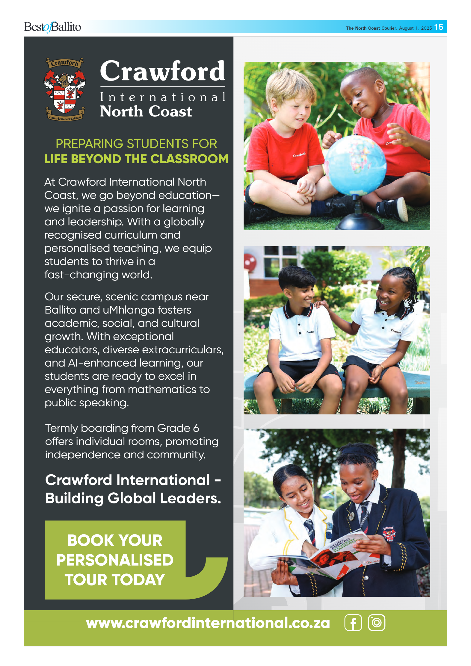 The North Coast Courier – 01 August 2025 page 15