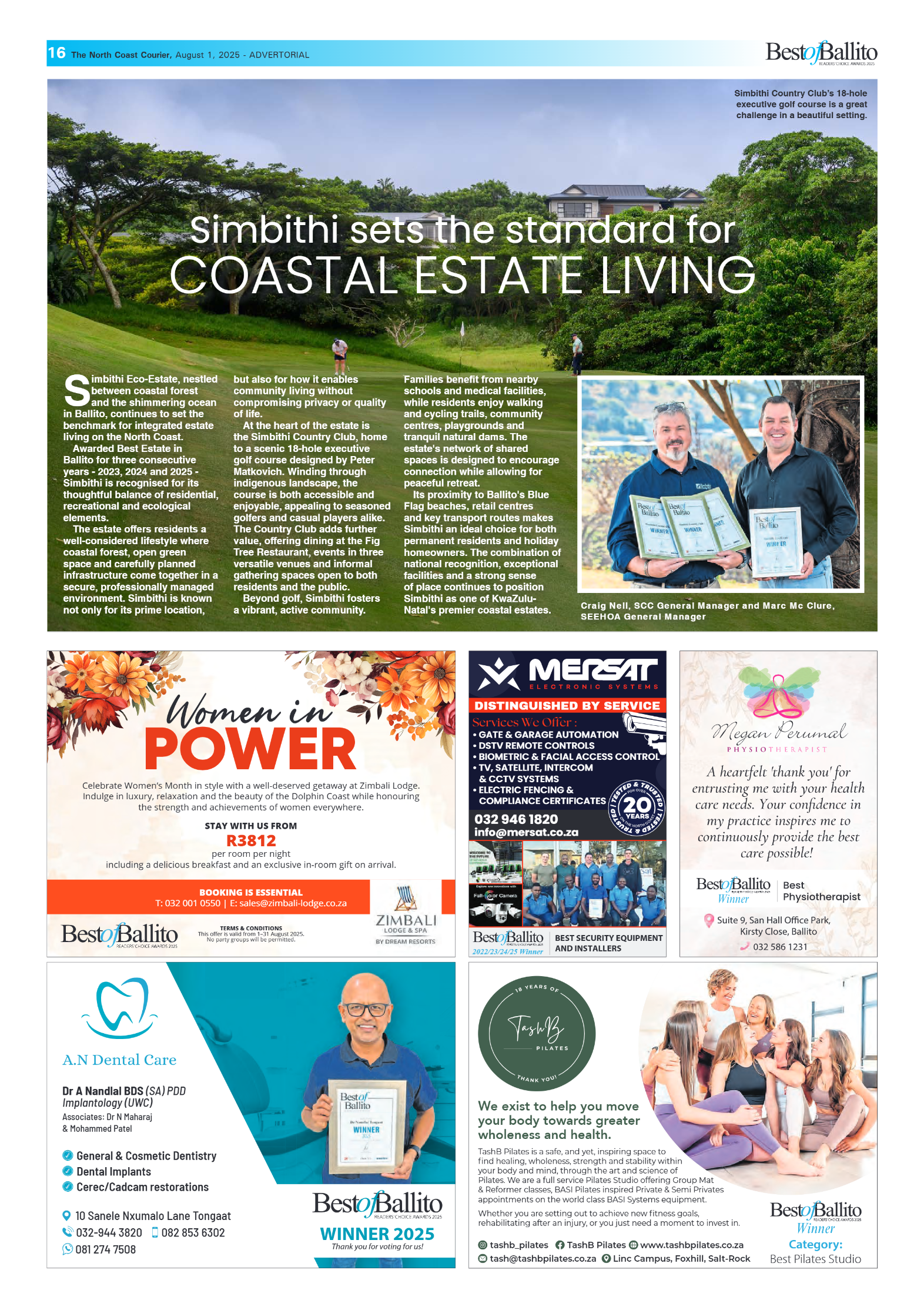 The North Coast Courier – 01 August 2025 page 16