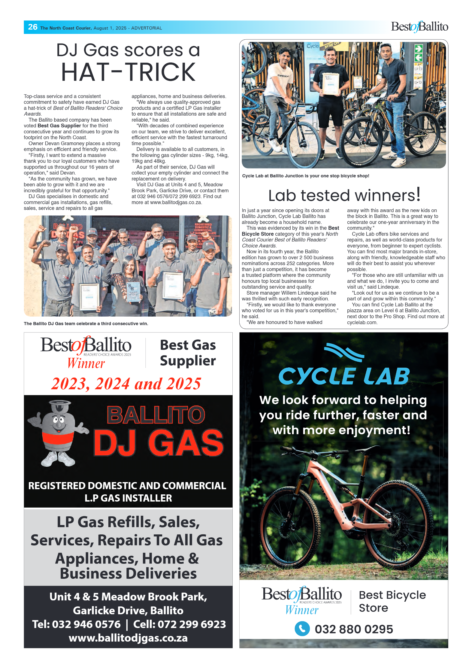 The North Coast Courier – 01 August 2025 page 26
