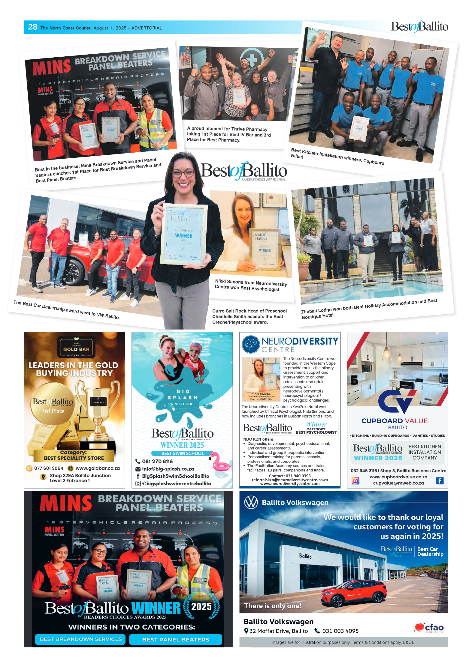 The North Coast Courier – 01 August 2025 page 28