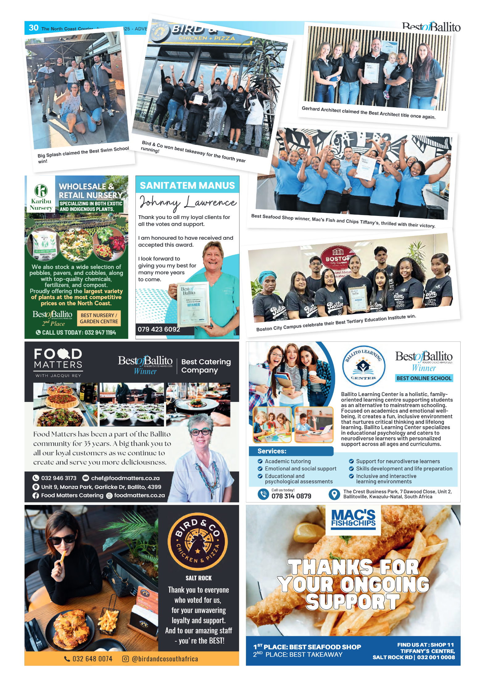 The North Coast Courier – 01 August 2025 page 30