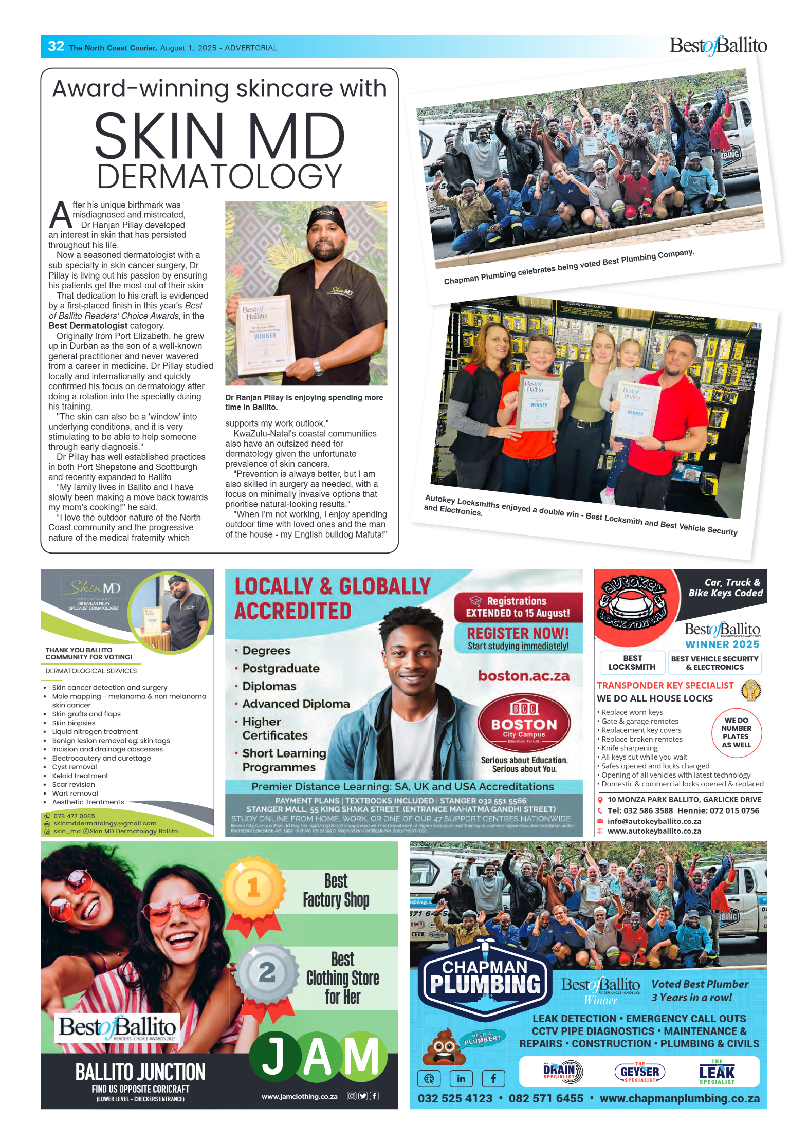 The North Coast Courier – 01 August 2025 page 32
