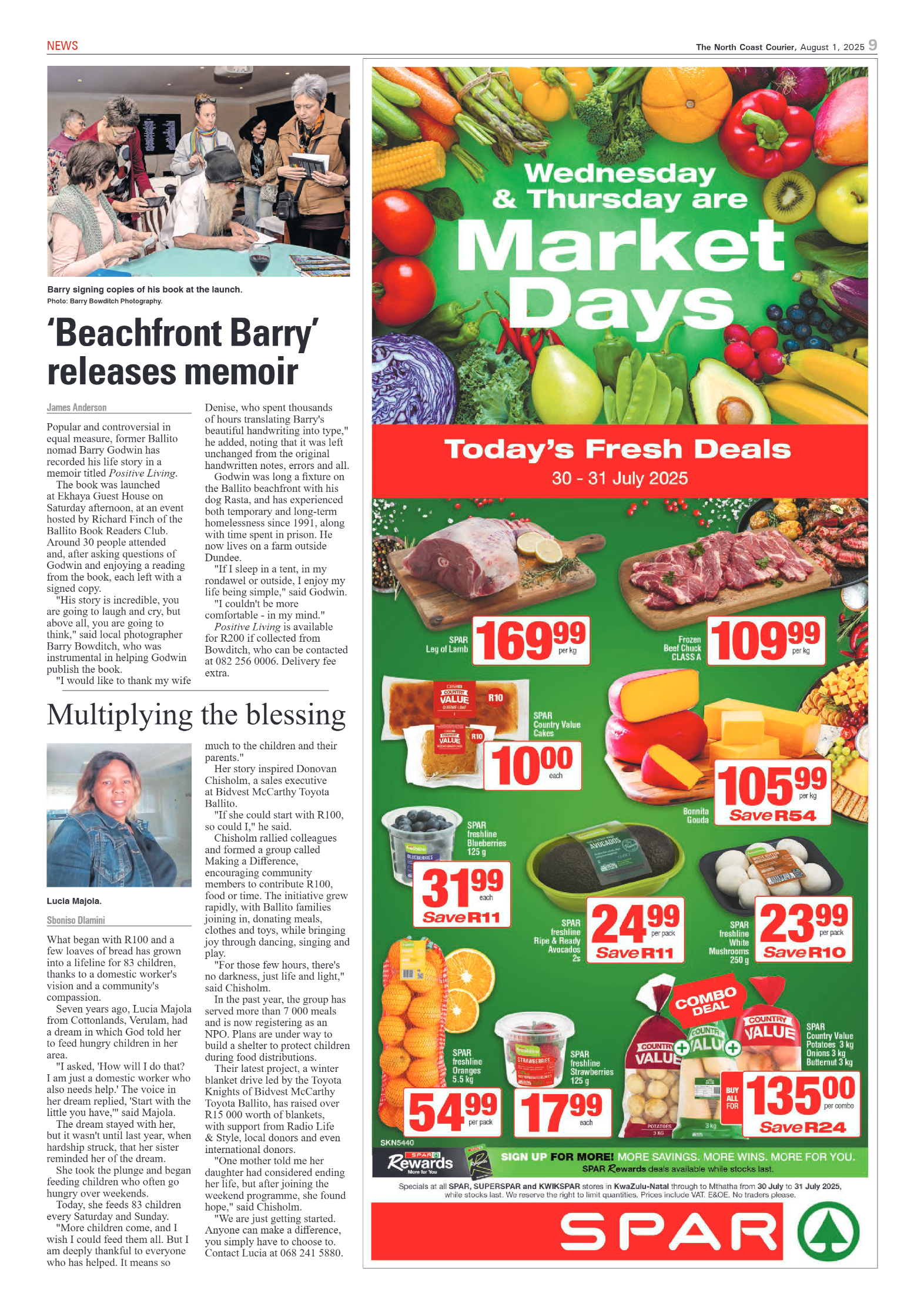 The North Coast Courier – 01 August 2025 page 9