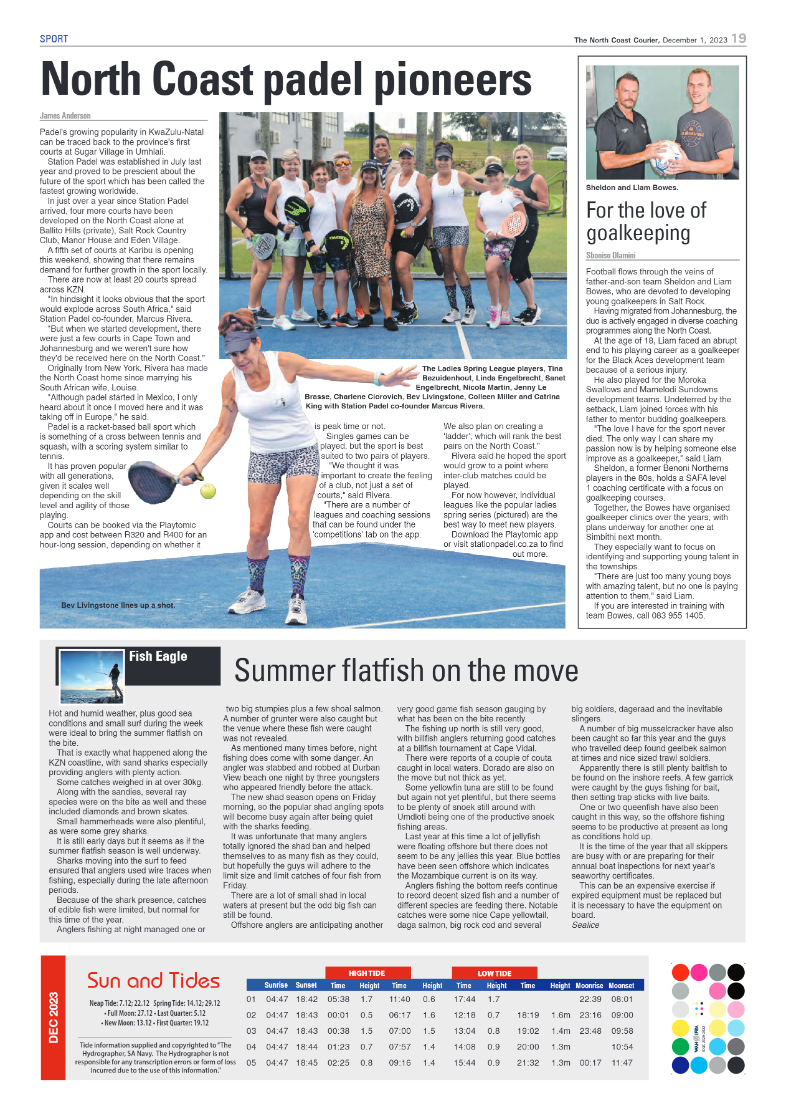 The North Coast Courier 01 December 2023 page 19