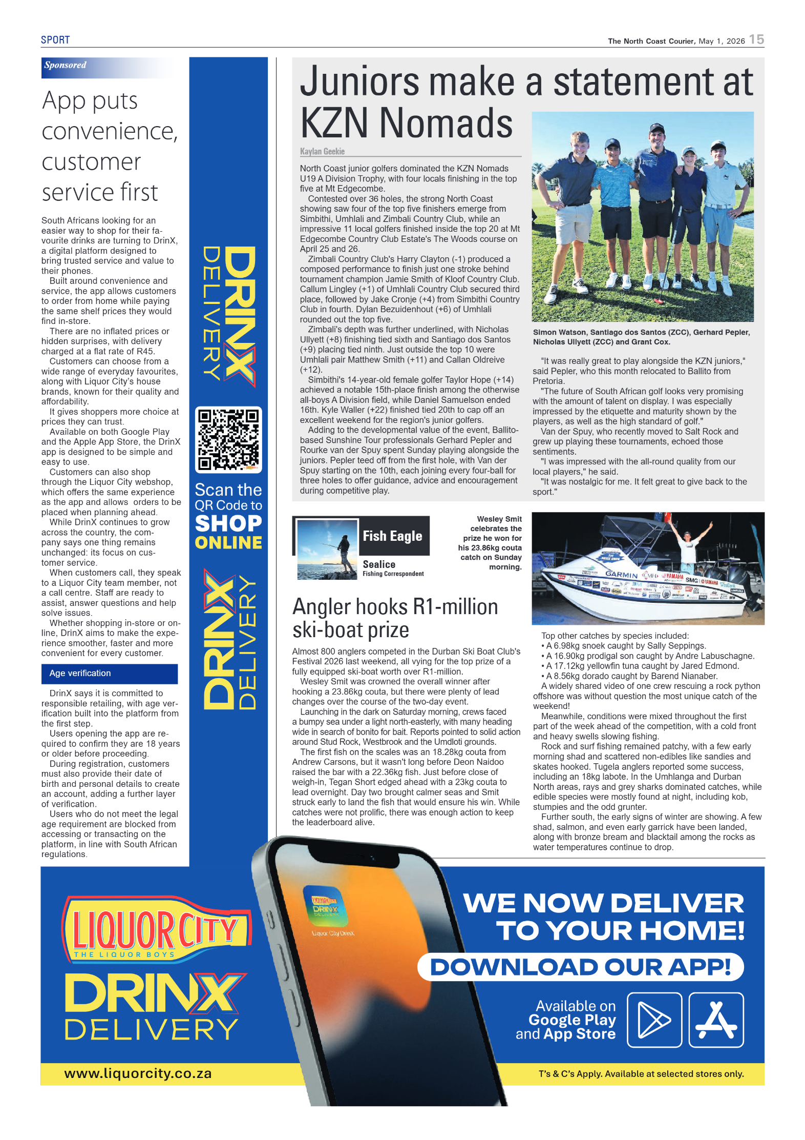 The North Coast Courier – 01 May 2026 page 15