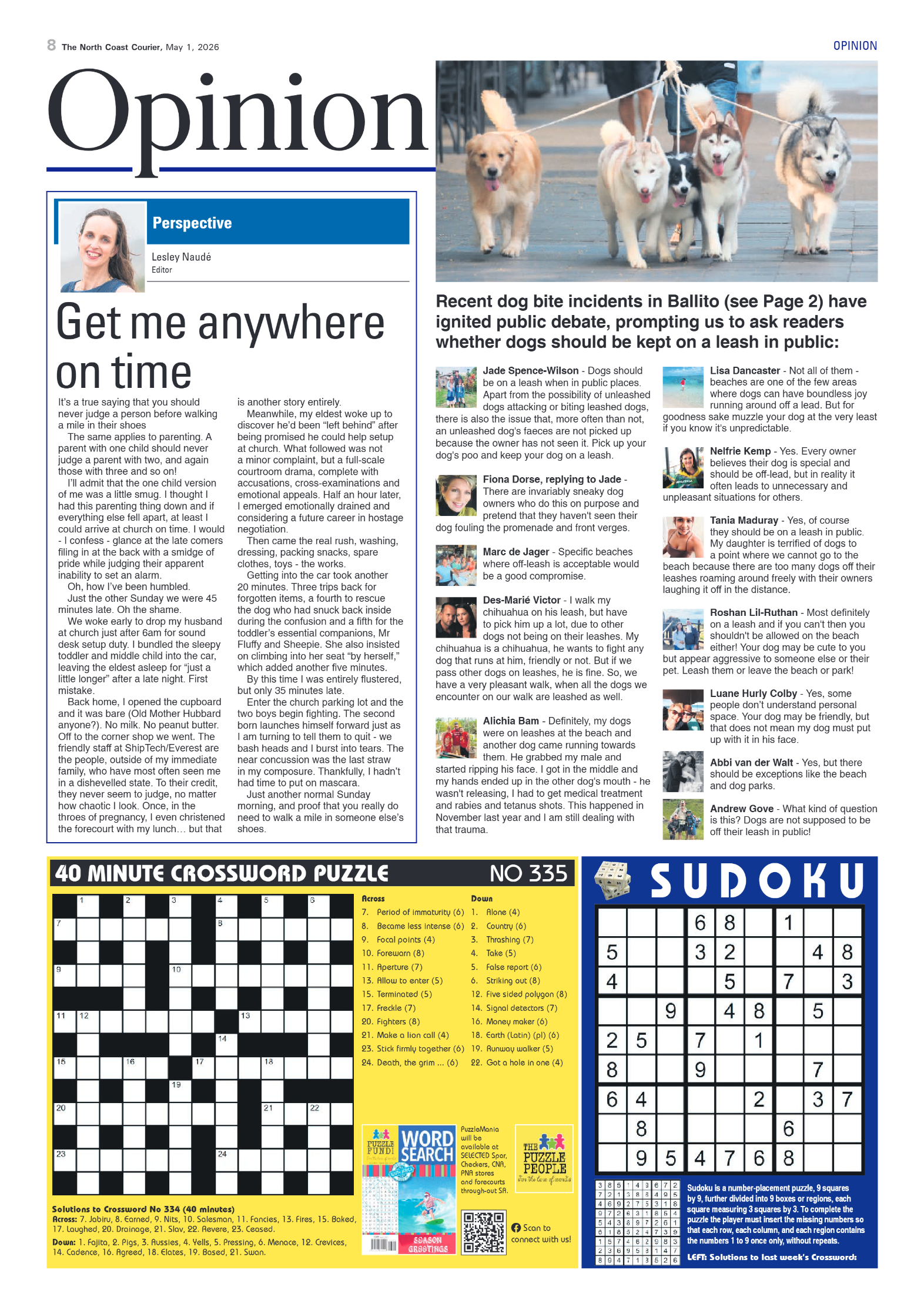 The North Coast Courier – 01 May 2026 page 8