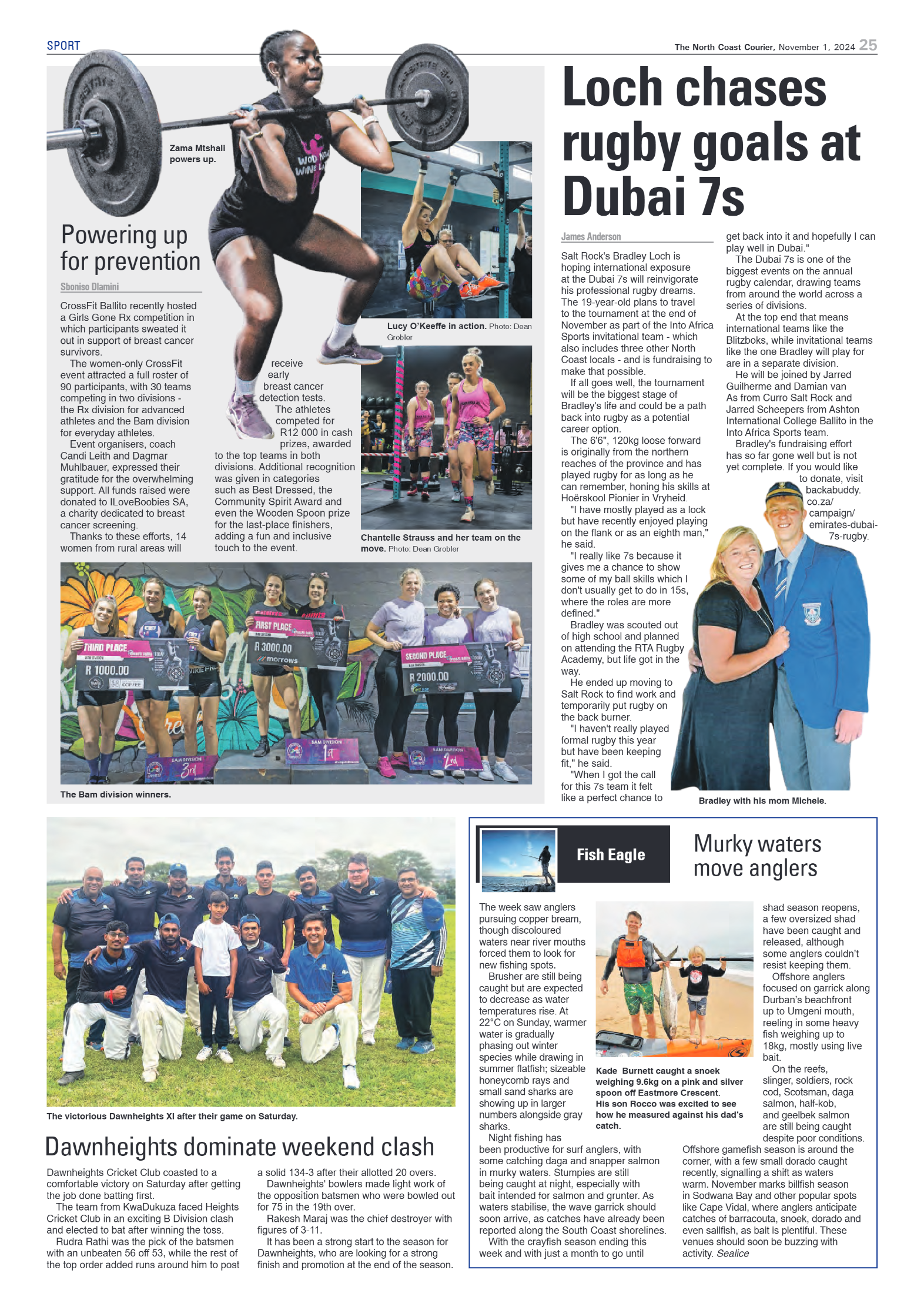 The North Coast Courier – 01 November 2024 page 25