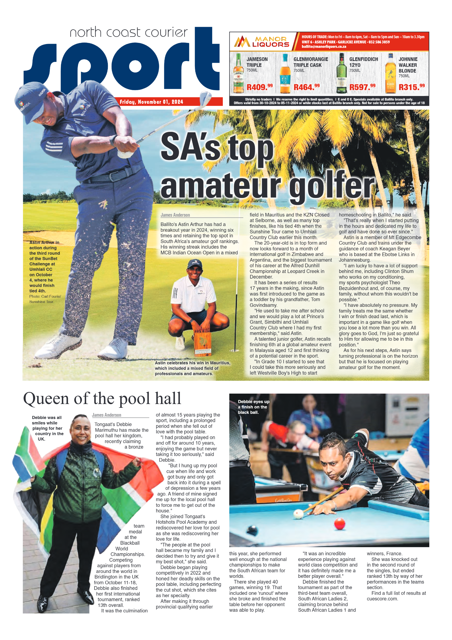 The North Coast Courier – 01 November 2024 page 28
