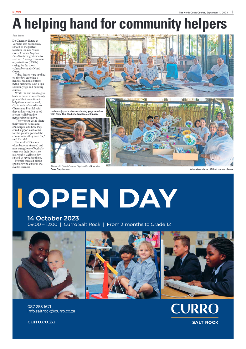 The North Coast Courier 01 September 2023 page 11