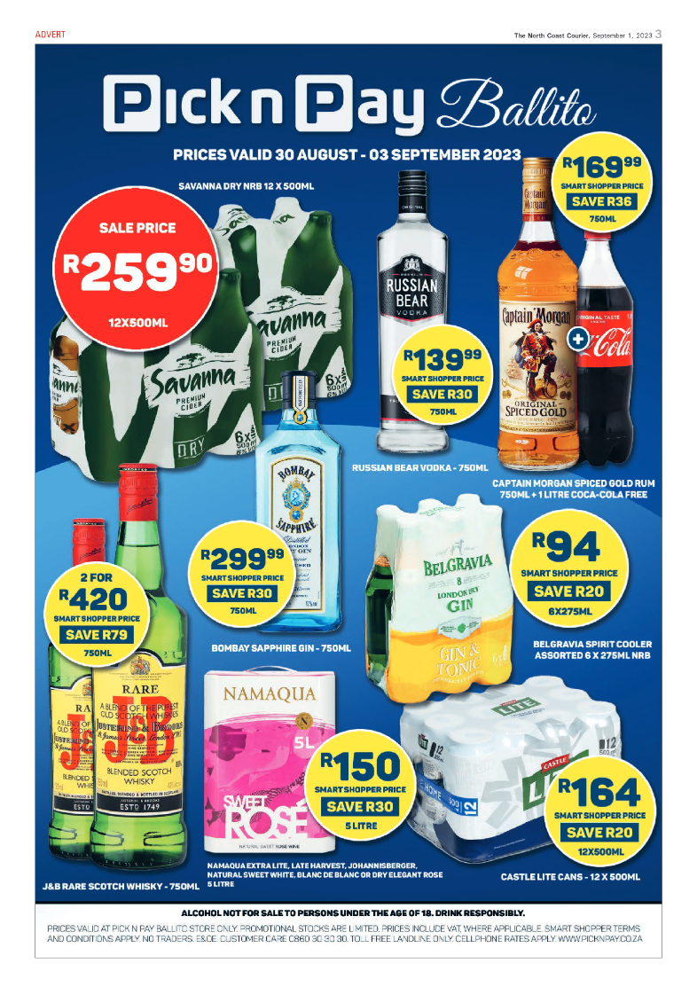 The North Coast Courier 01 September 2023 page 3