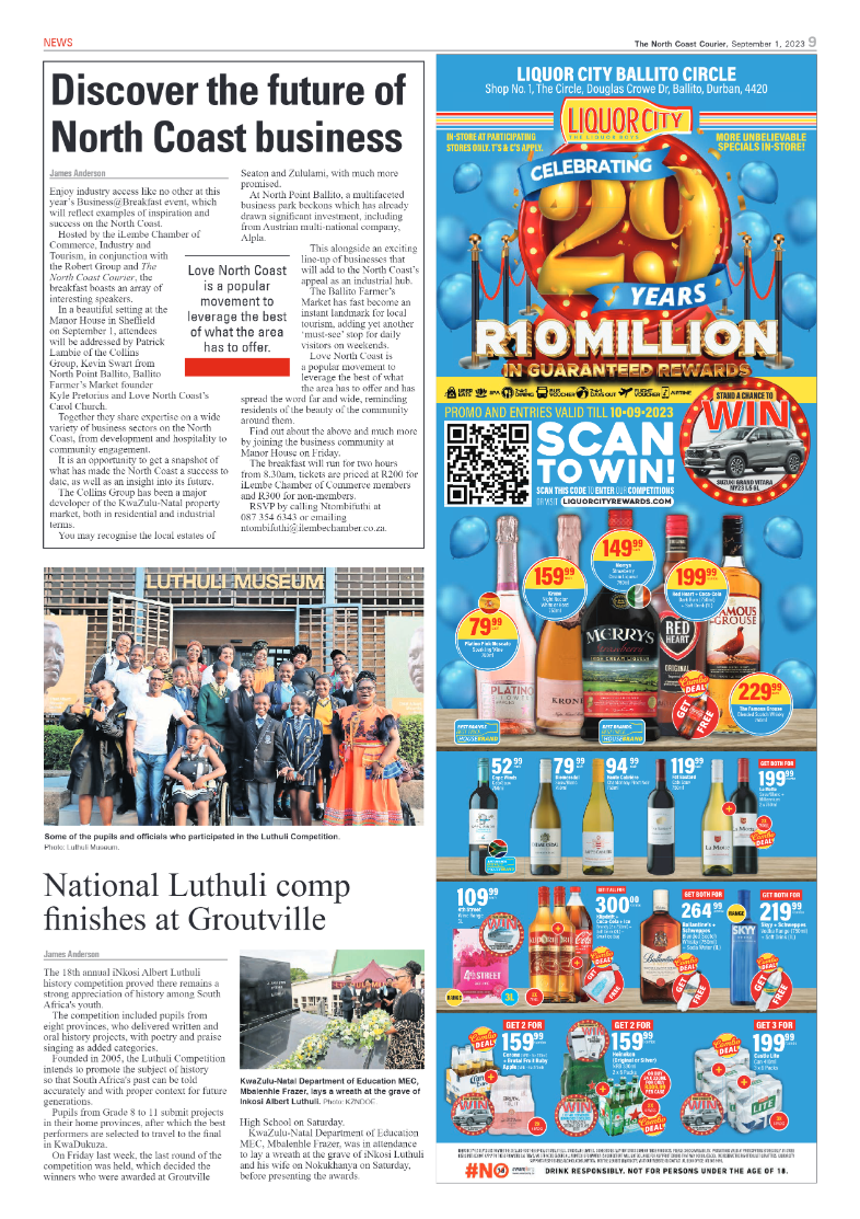 The North Coast Courier 01 September 2023 page 9