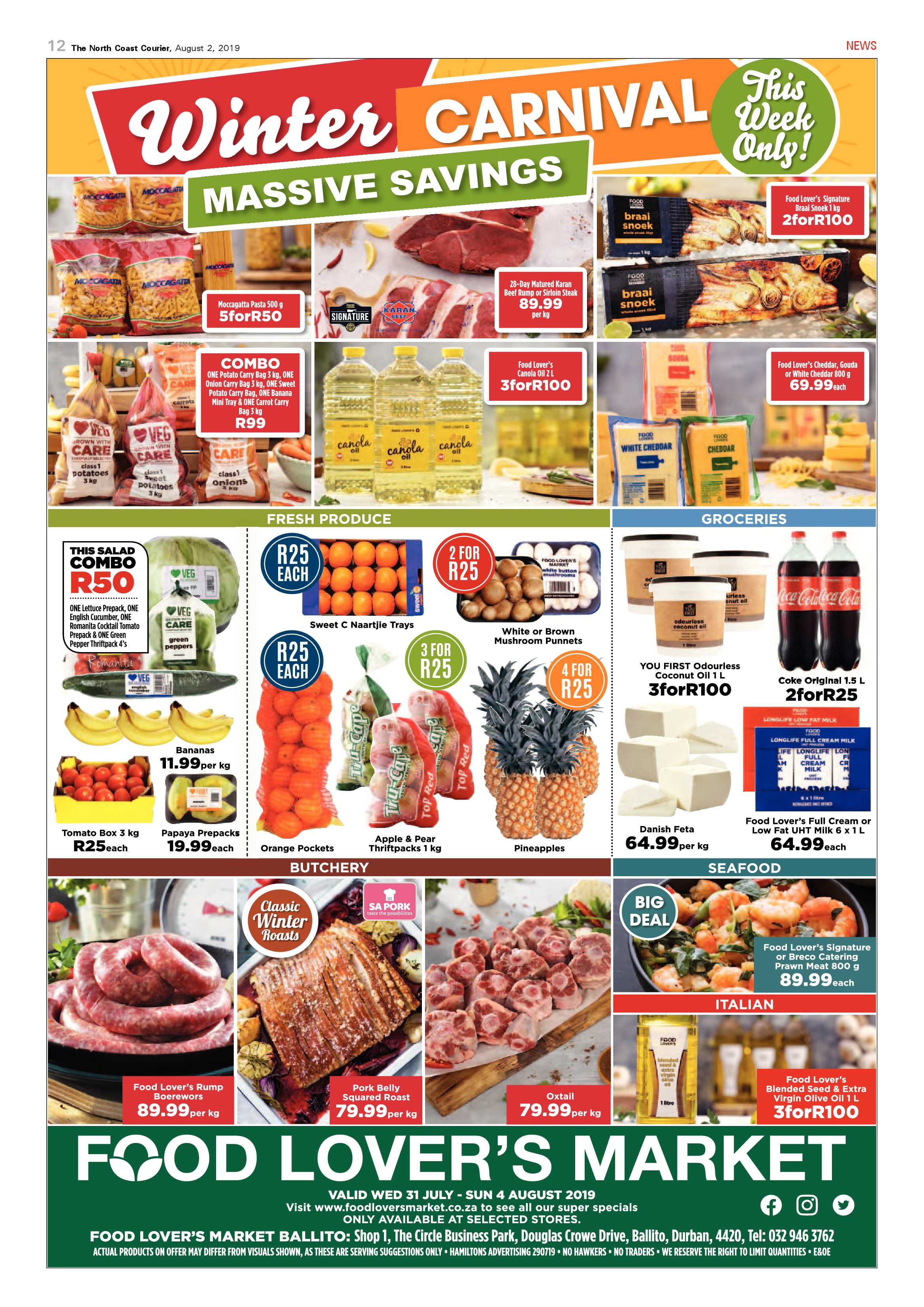 The North Coast Courier 02 August 2019 page 12