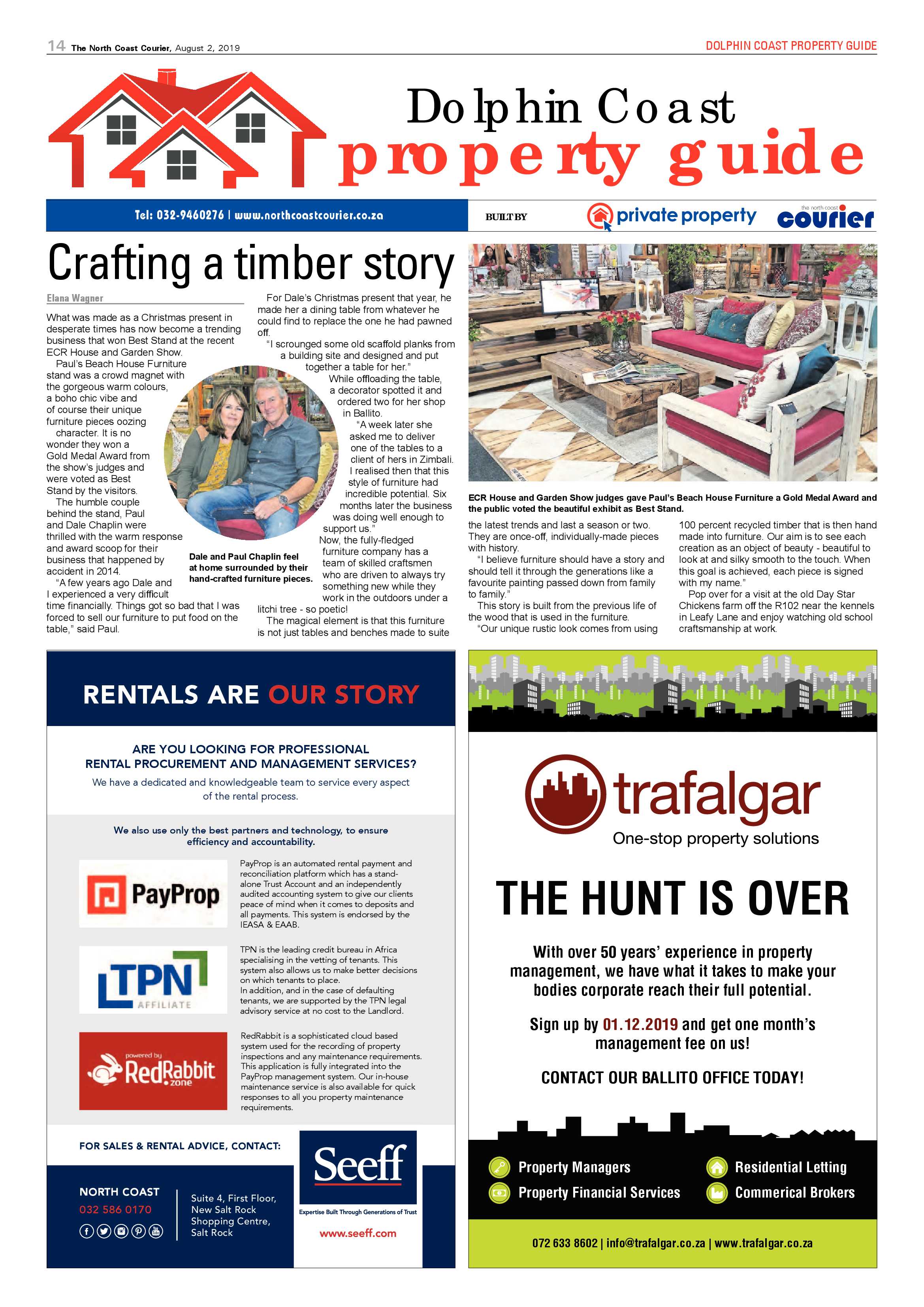 The North Coast Courier 02 August 2019 page 14